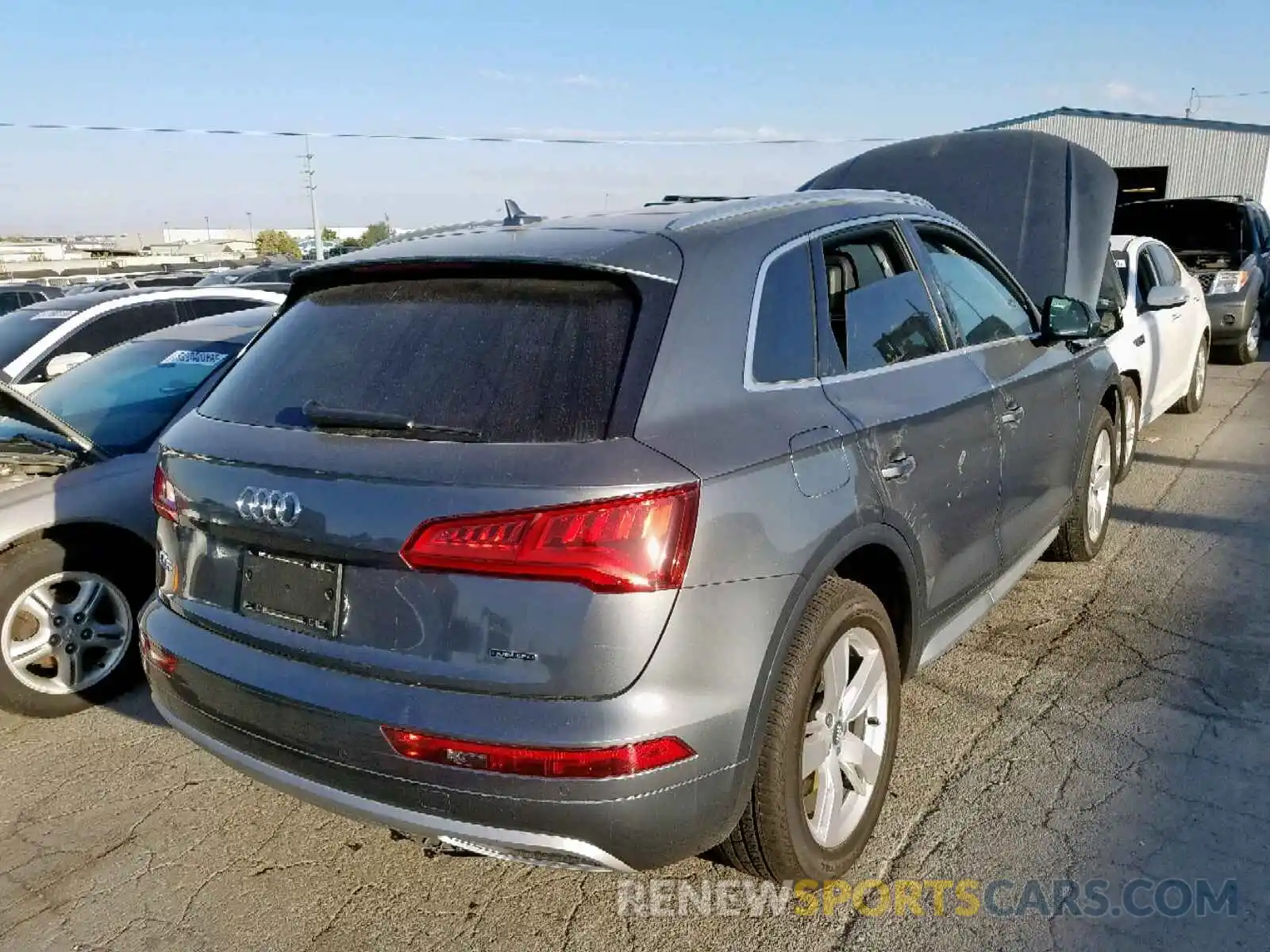 4 Фотография поврежденного автомобиля WA1BNAFY6K2053154 AUDI Q5 2019