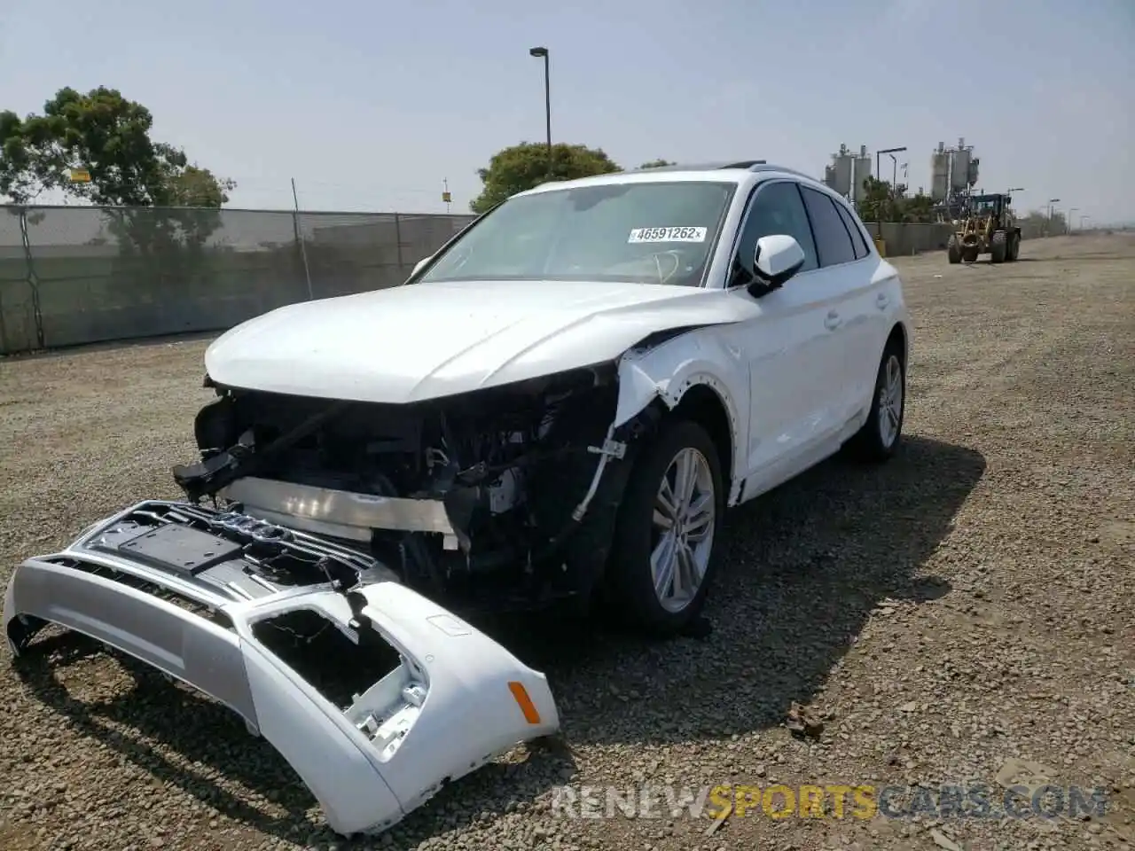 2 Фотография поврежденного автомобиля WA1BNAFY6K2053199 AUDI Q5 2019