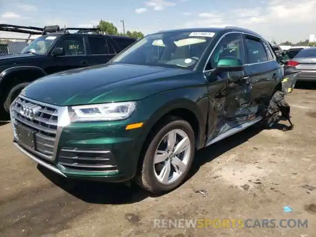 2 Фотография поврежденного автомобиля WA1BNAFY6K2063442 AUDI Q5 2019