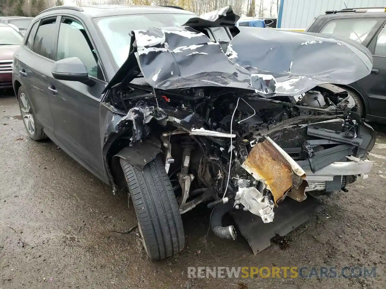 1 Photograph of a damaged car WA1BNAFY6K2065840 AUDI Q5 2019