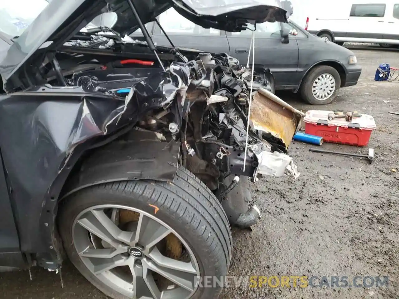 9 Photograph of a damaged car WA1BNAFY6K2065840 AUDI Q5 2019