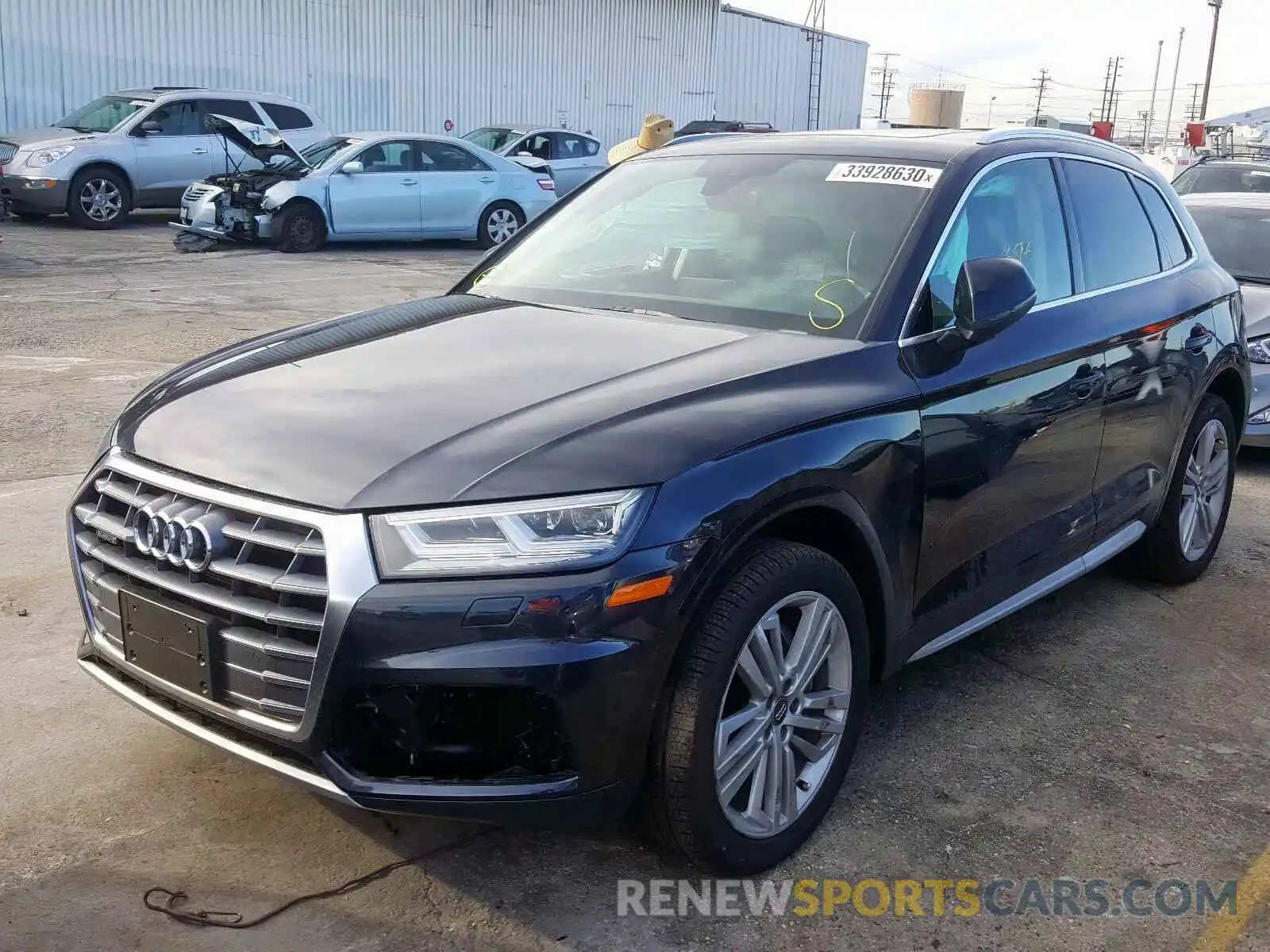 2 Фотография поврежденного автомобиля WA1BNAFY6K2069323 AUDI Q5 2019