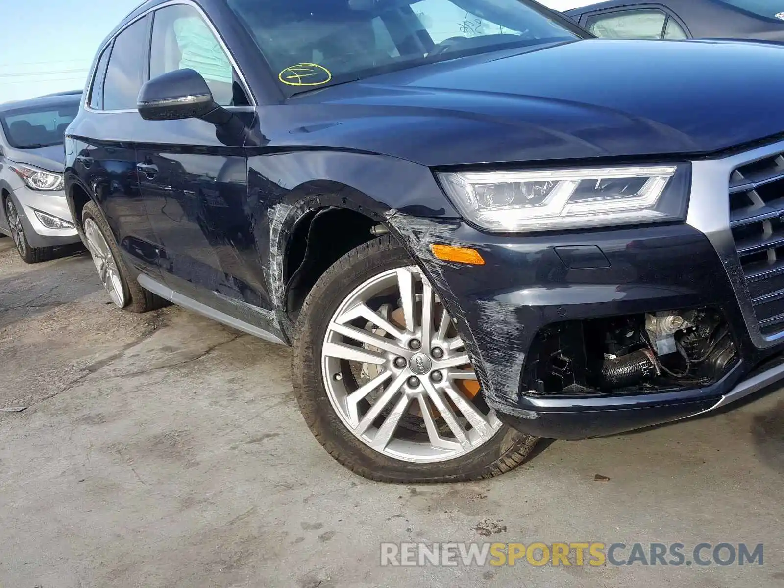 9 Фотография поврежденного автомобиля WA1BNAFY6K2069323 AUDI Q5 2019