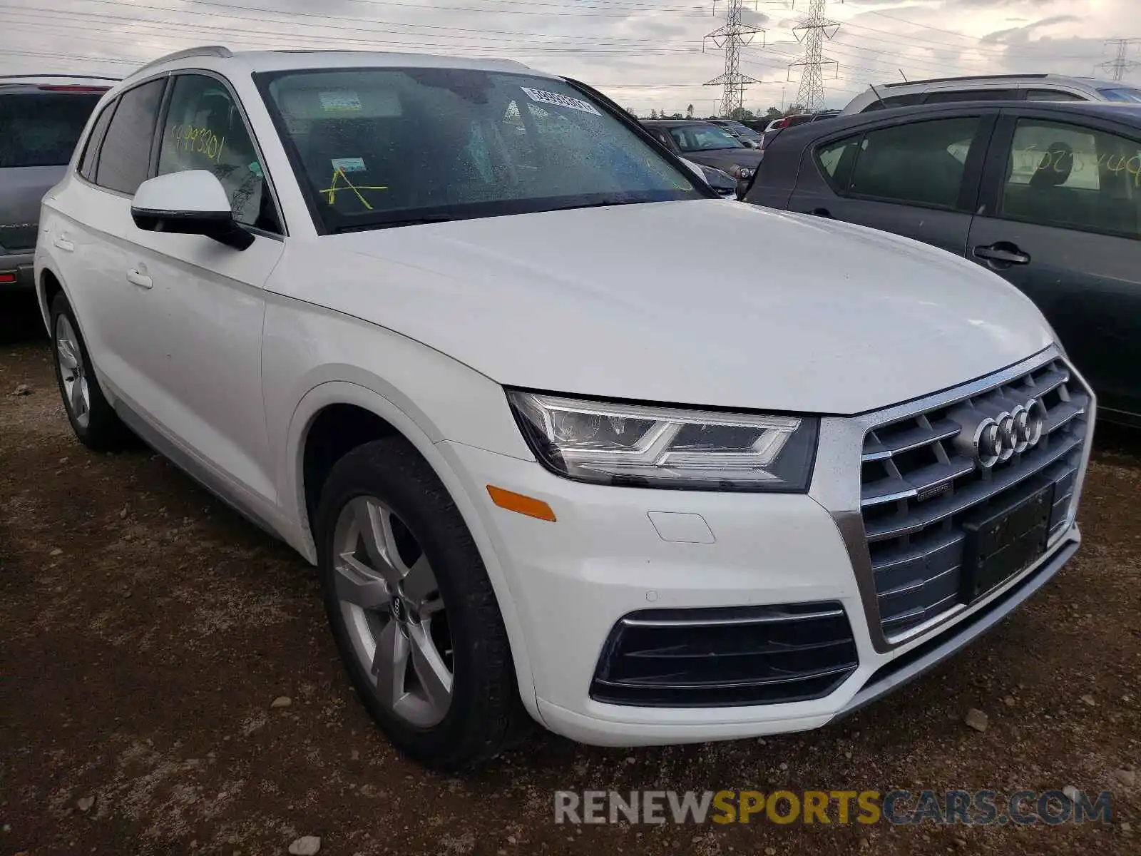 1 Фотография поврежденного автомобиля WA1BNAFY6K2087014 AUDI Q5 2019