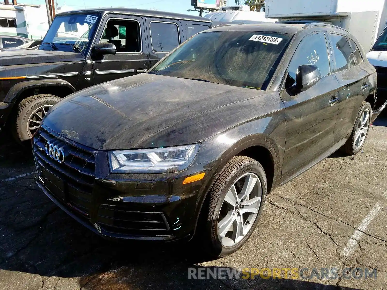 2 Фотография поврежденного автомобиля WA1BNAFY6K2091015 AUDI Q5 2019