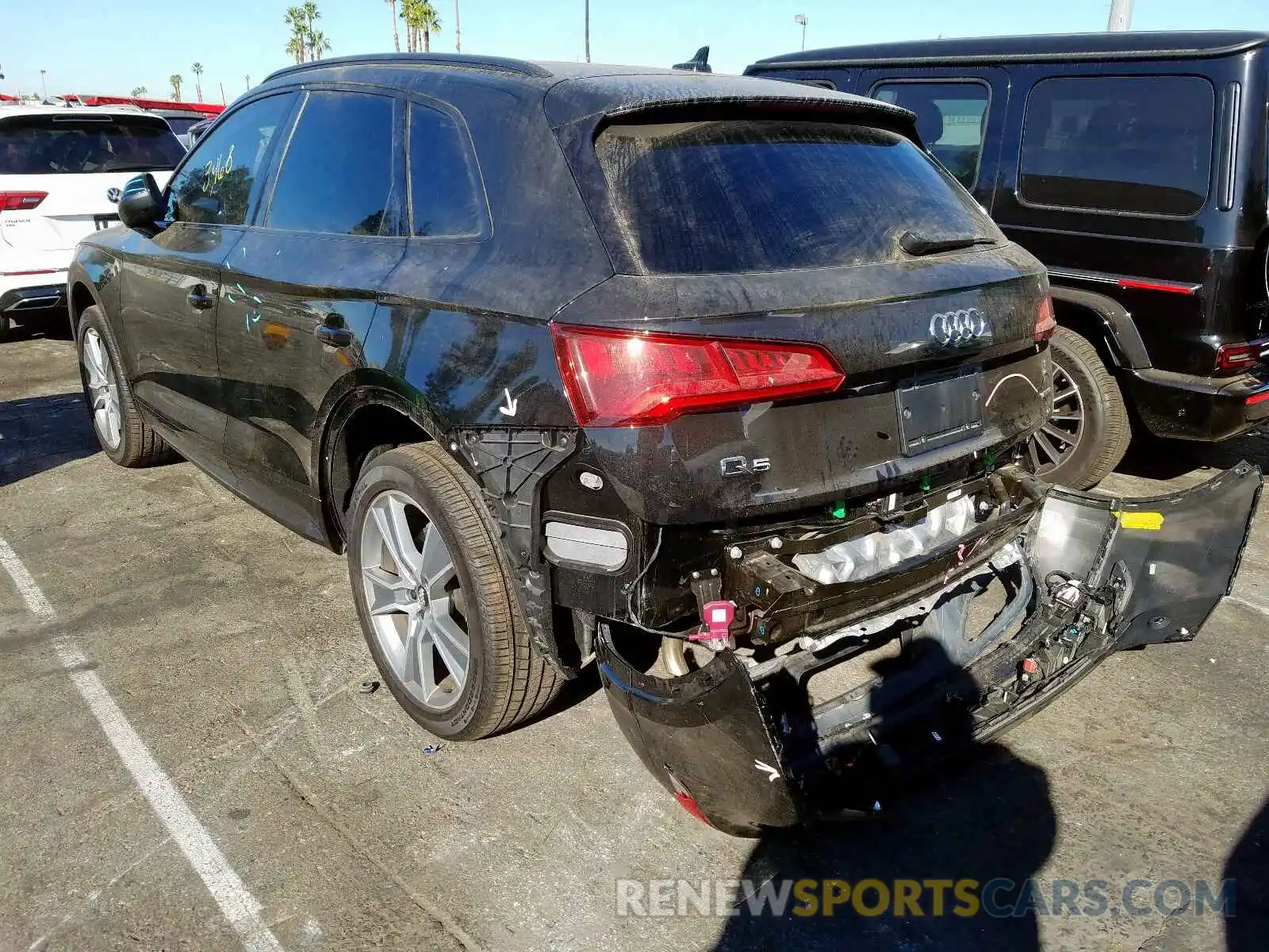 3 Фотография поврежденного автомобиля WA1BNAFY6K2091015 AUDI Q5 2019