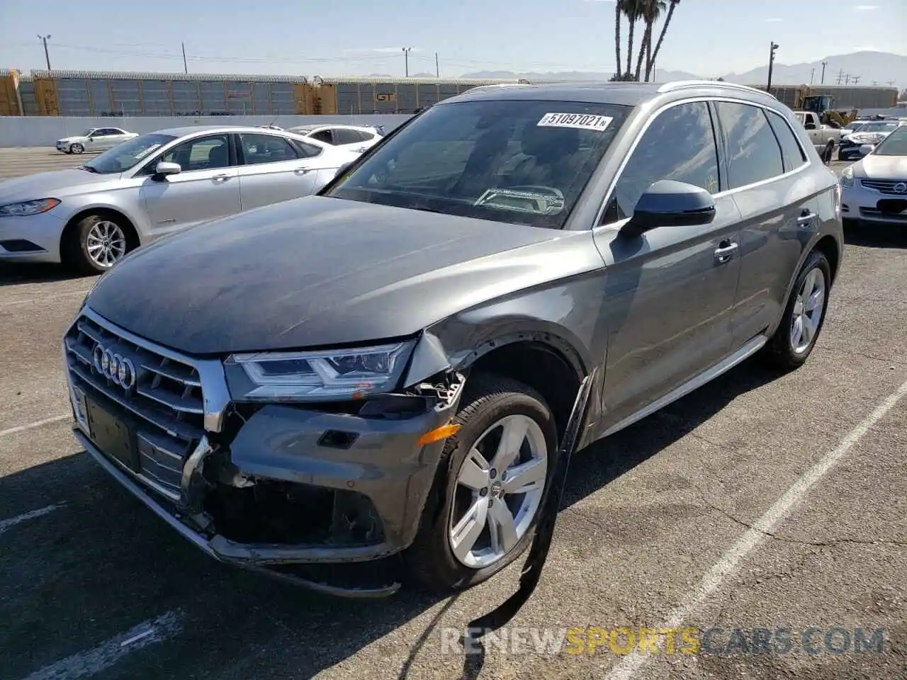 2 Photograph of a damaged car WA1BNAFY6K2091791 AUDI Q5 2019