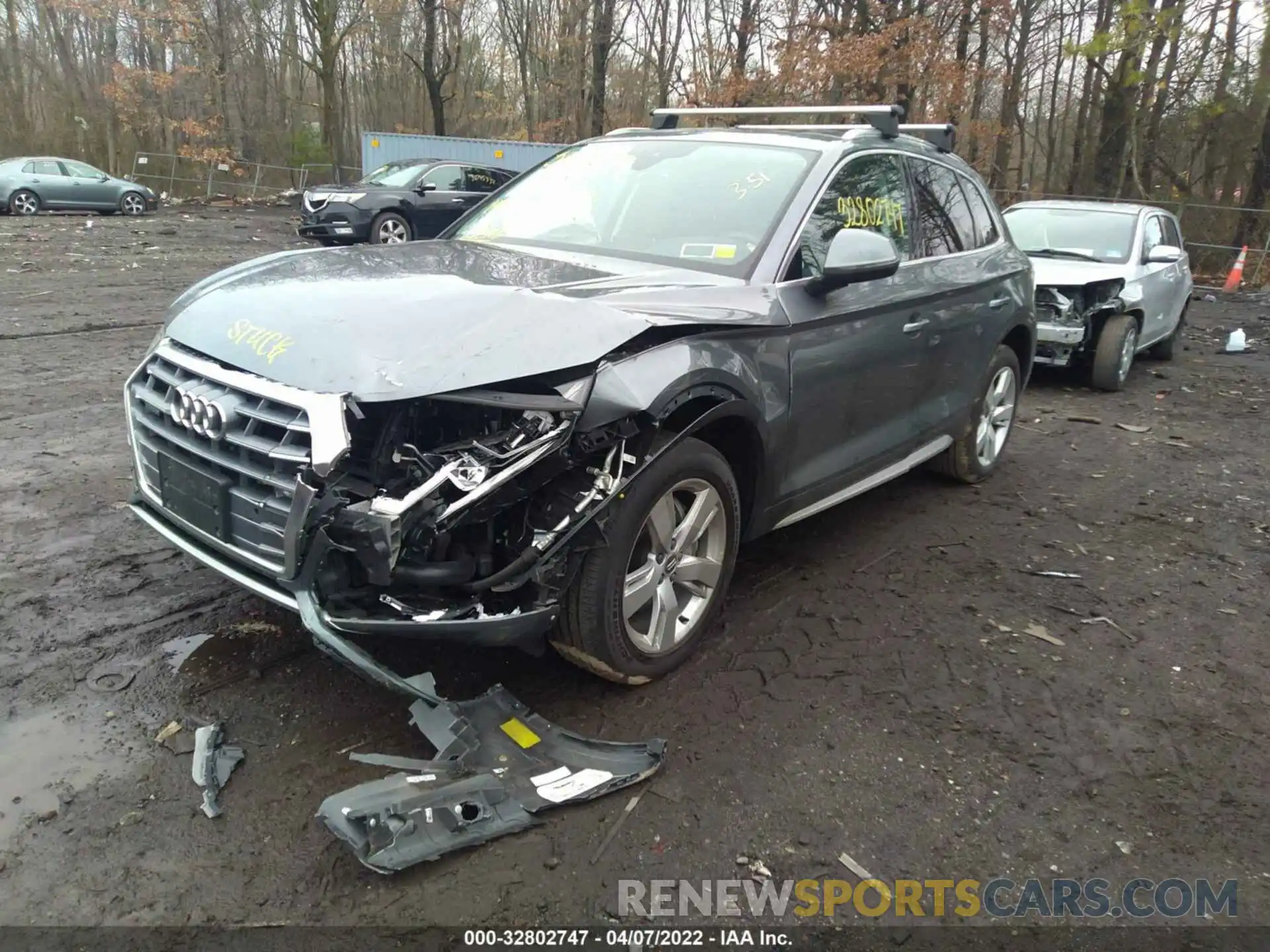 2 Фотография поврежденного автомобиля WA1BNAFY6K2092486 AUDI Q5 2019