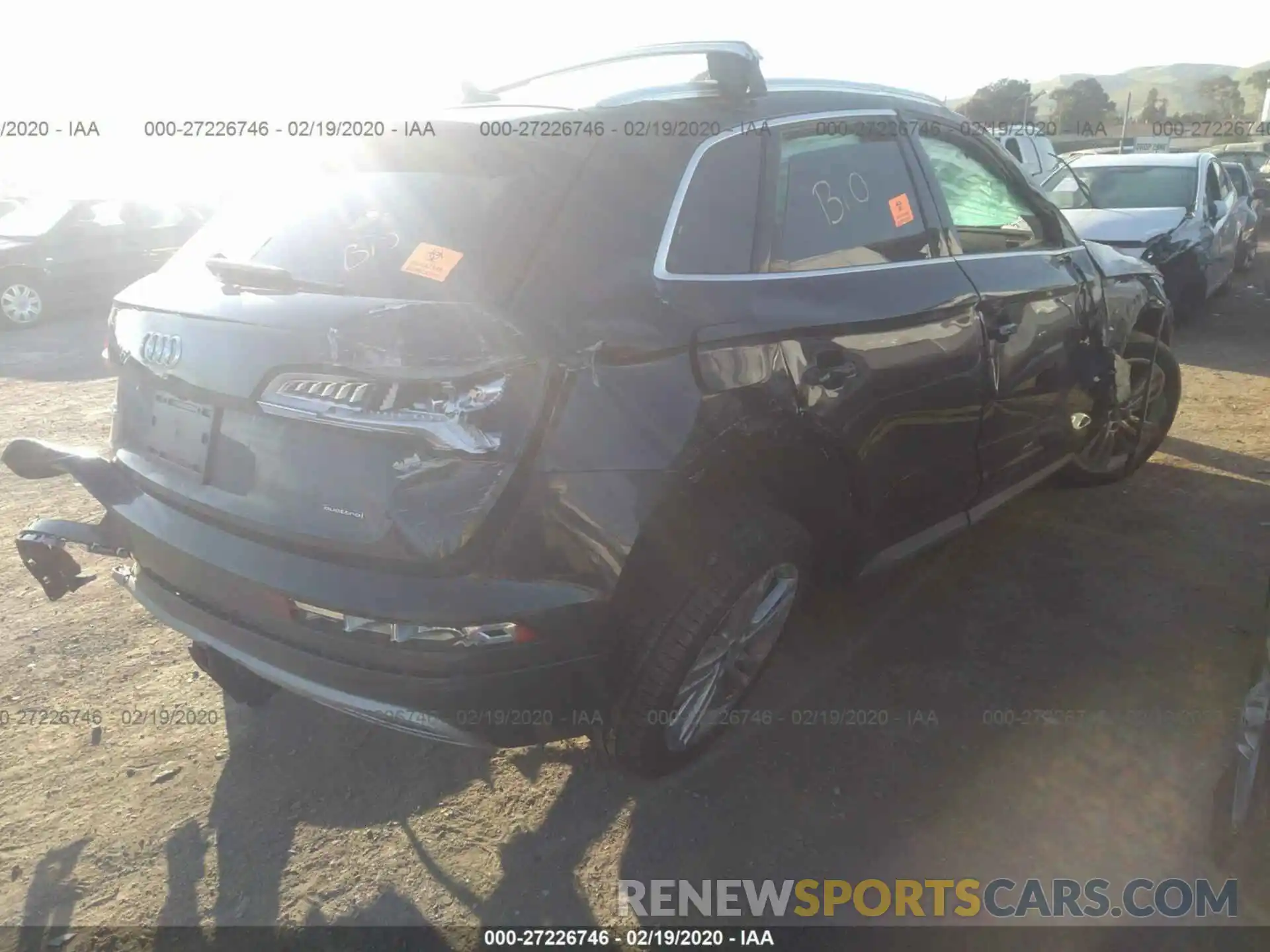 4 Photograph of a damaged car WA1BNAFY6K2096540 AUDI Q5 2019