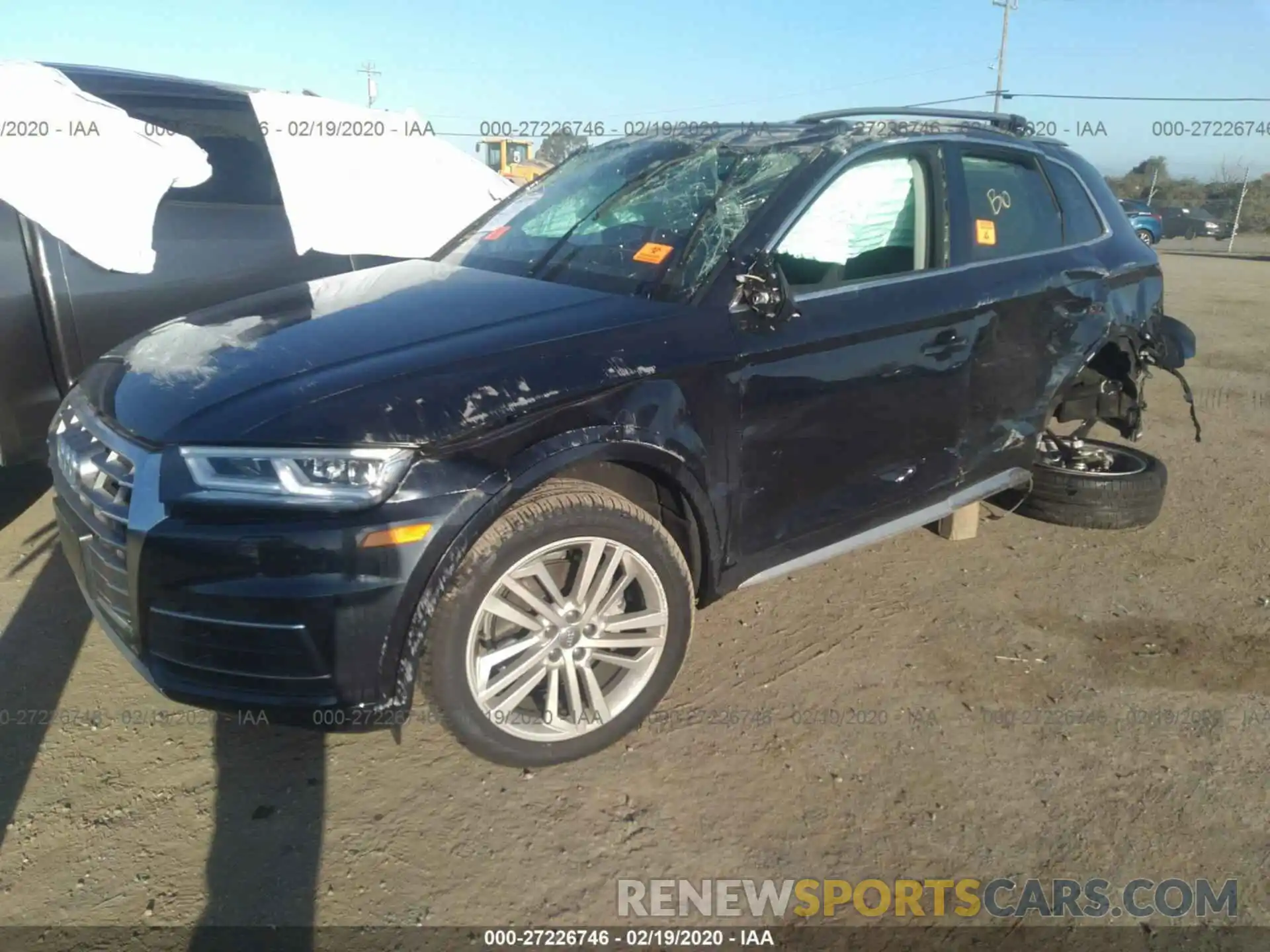 6 Фотография поврежденного автомобиля WA1BNAFY6K2096540 AUDI Q5 2019