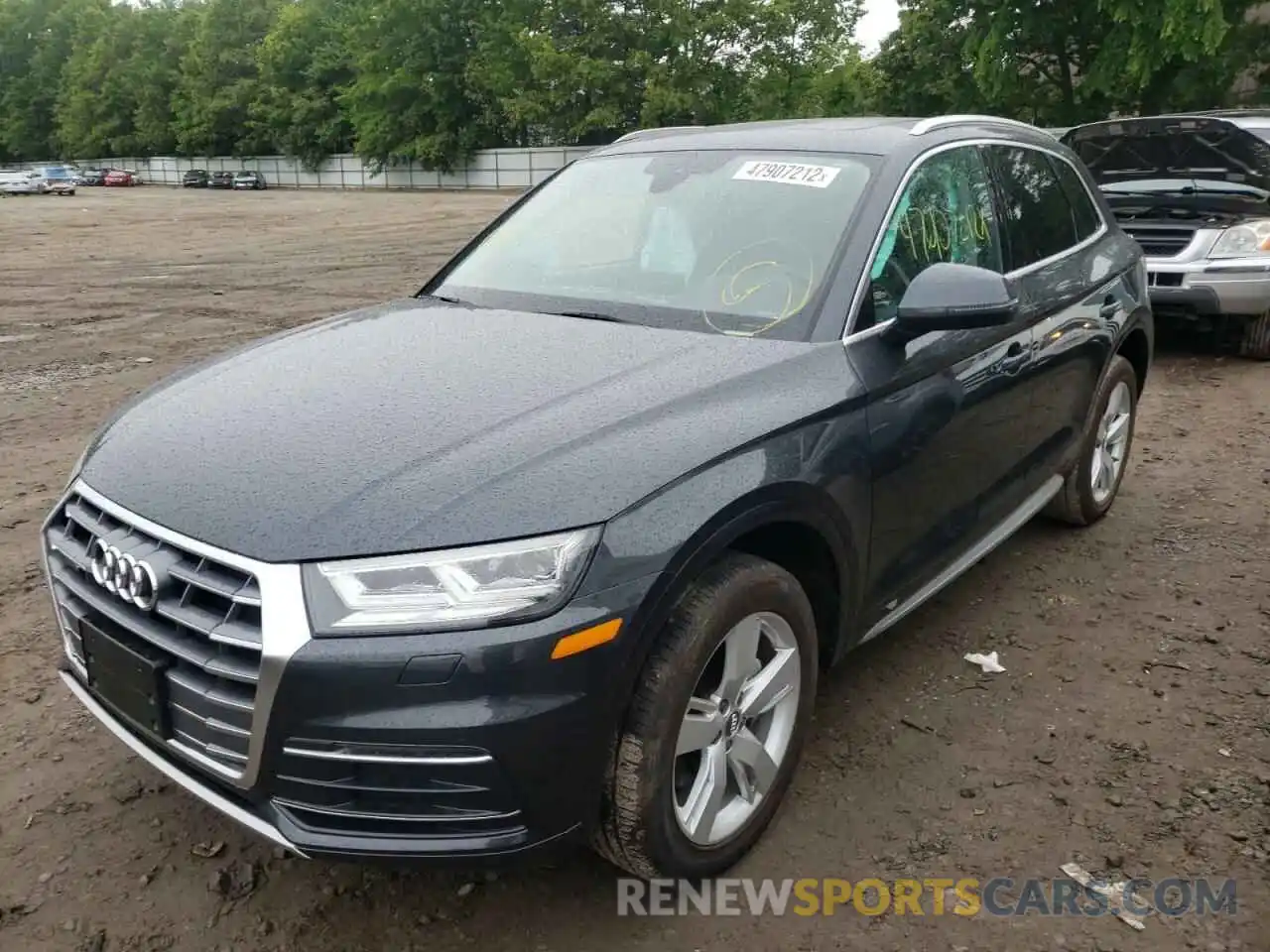 2 Фотография поврежденного автомобиля WA1BNAFY6K2097834 AUDI Q5 2019