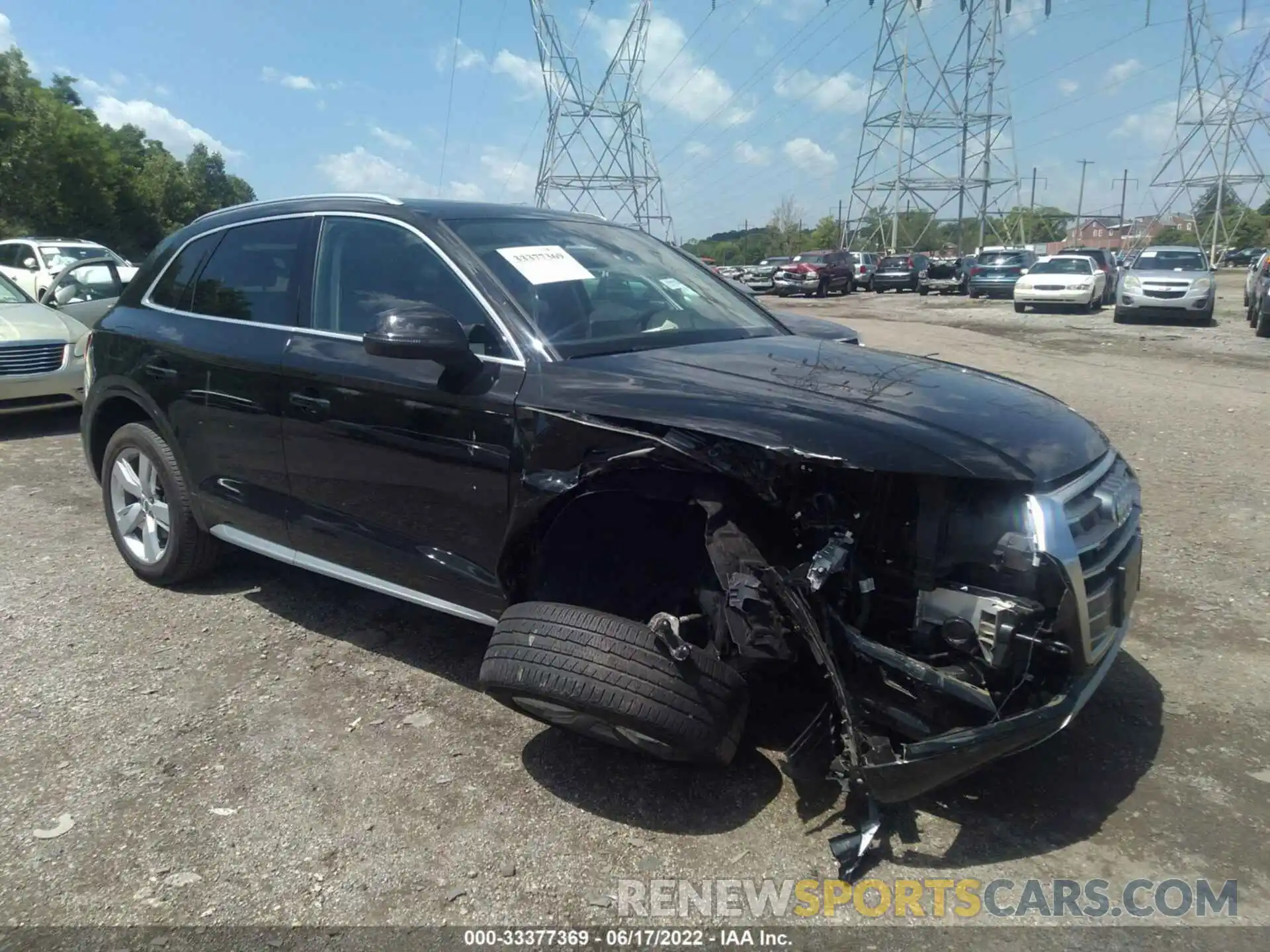 1 Photograph of a damaged car WA1BNAFY6K2099776 AUDI Q5 2019