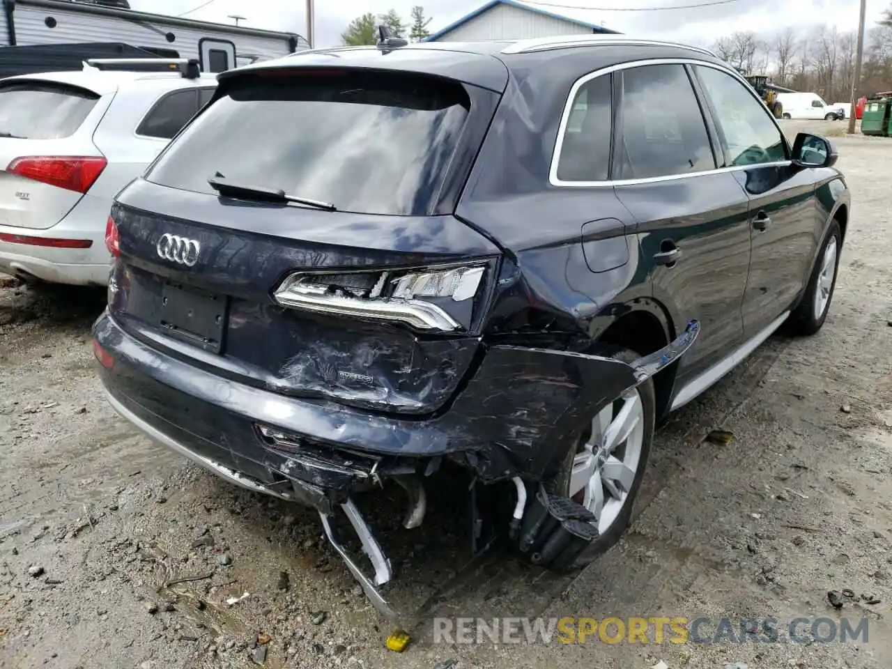 4 Фотография поврежденного автомобиля WA1BNAFY6K2100733 AUDI Q5 2019