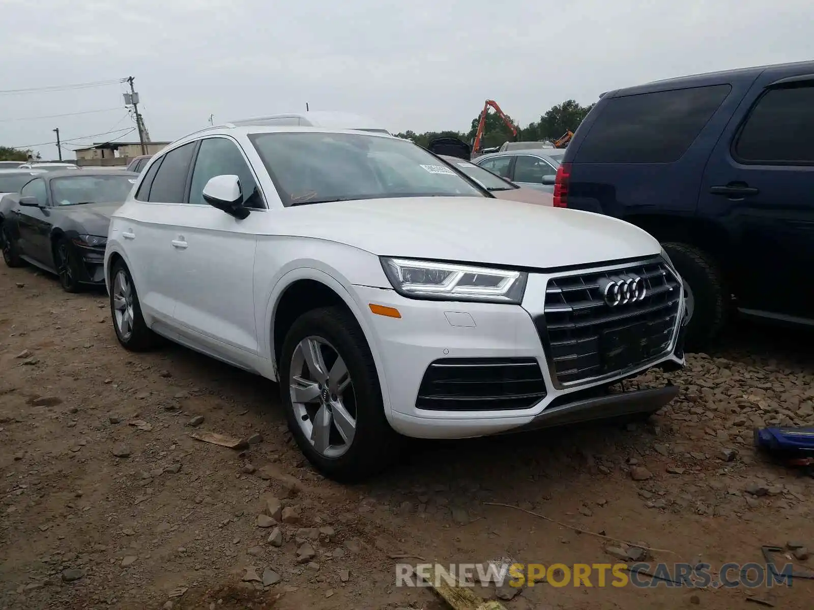 1 Фотография поврежденного автомобиля WA1BNAFY6K2101140 AUDI Q5 2019