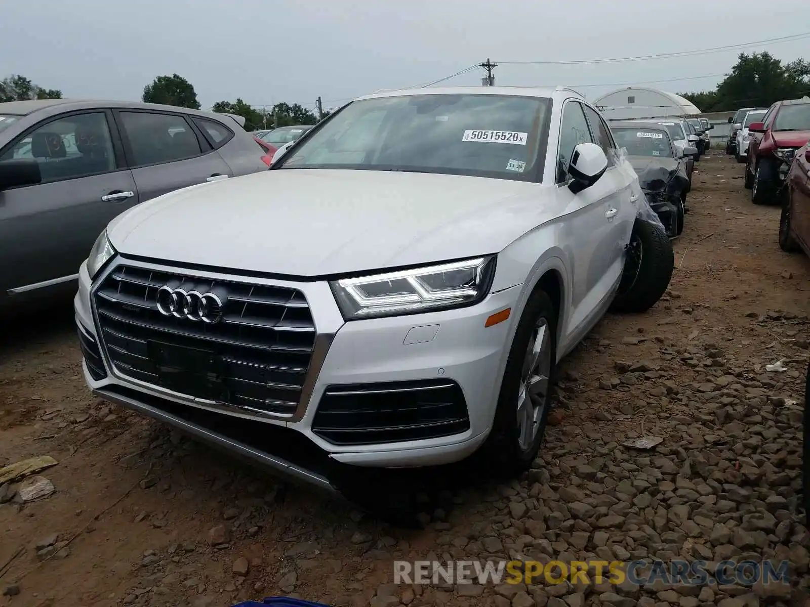 2 Photograph of a damaged car WA1BNAFY6K2101140 AUDI Q5 2019