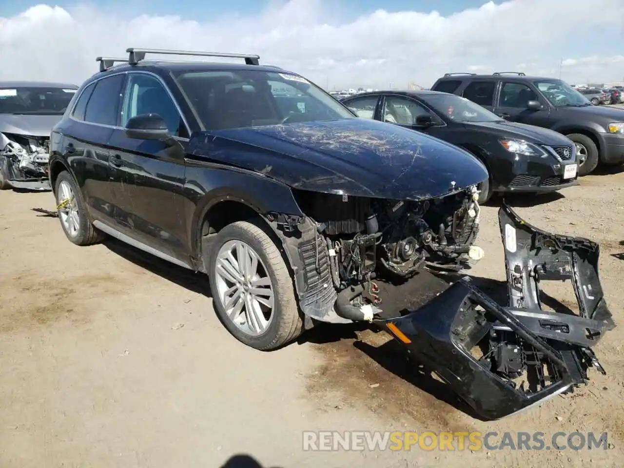 1 Фотография поврежденного автомобиля WA1BNAFY6K2102420 AUDI Q5 2019