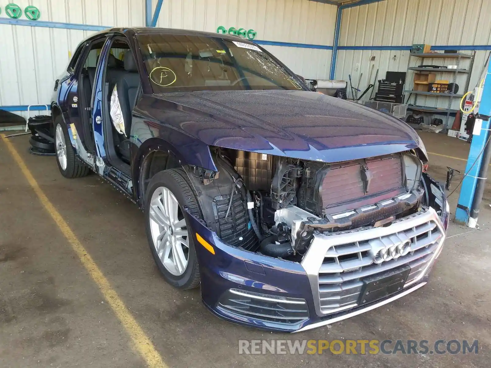 1 Photograph of a damaged car WA1BNAFY6K2109769 AUDI Q5 2019