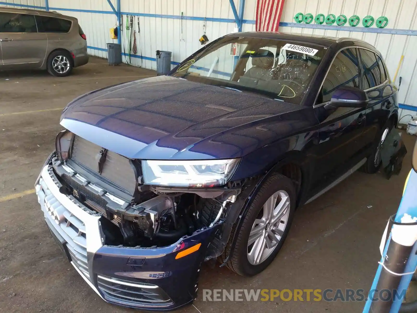 2 Photograph of a damaged car WA1BNAFY6K2109769 AUDI Q5 2019