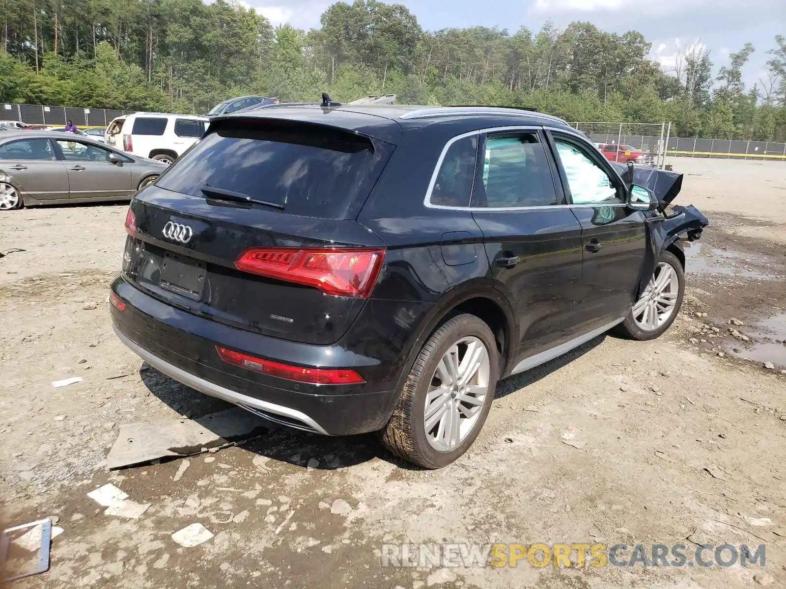 4 Photograph of a damaged car WA1BNAFY6K2110226 AUDI Q5 2019