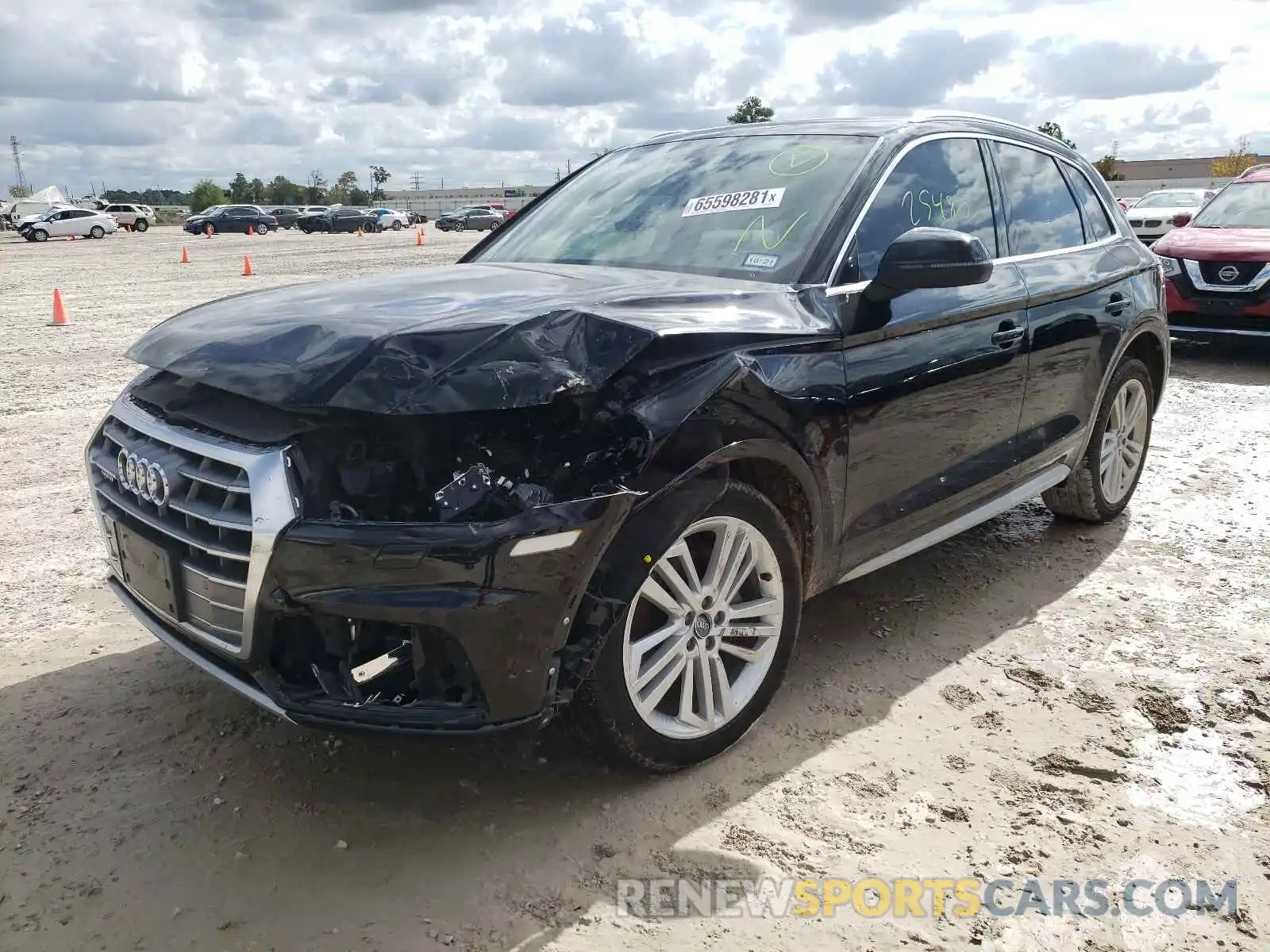 2 Photograph of a damaged car WA1BNAFY6K2115863 AUDI Q5 2019