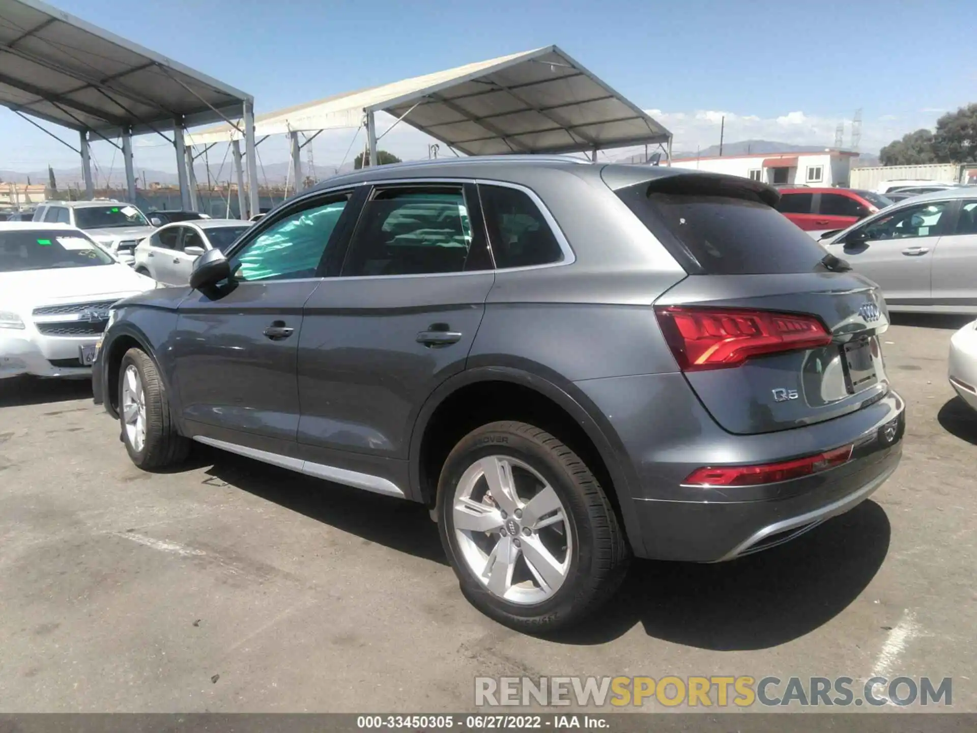 3 Фотография поврежденного автомобиля WA1BNAFY6K2117662 AUDI Q5 2019