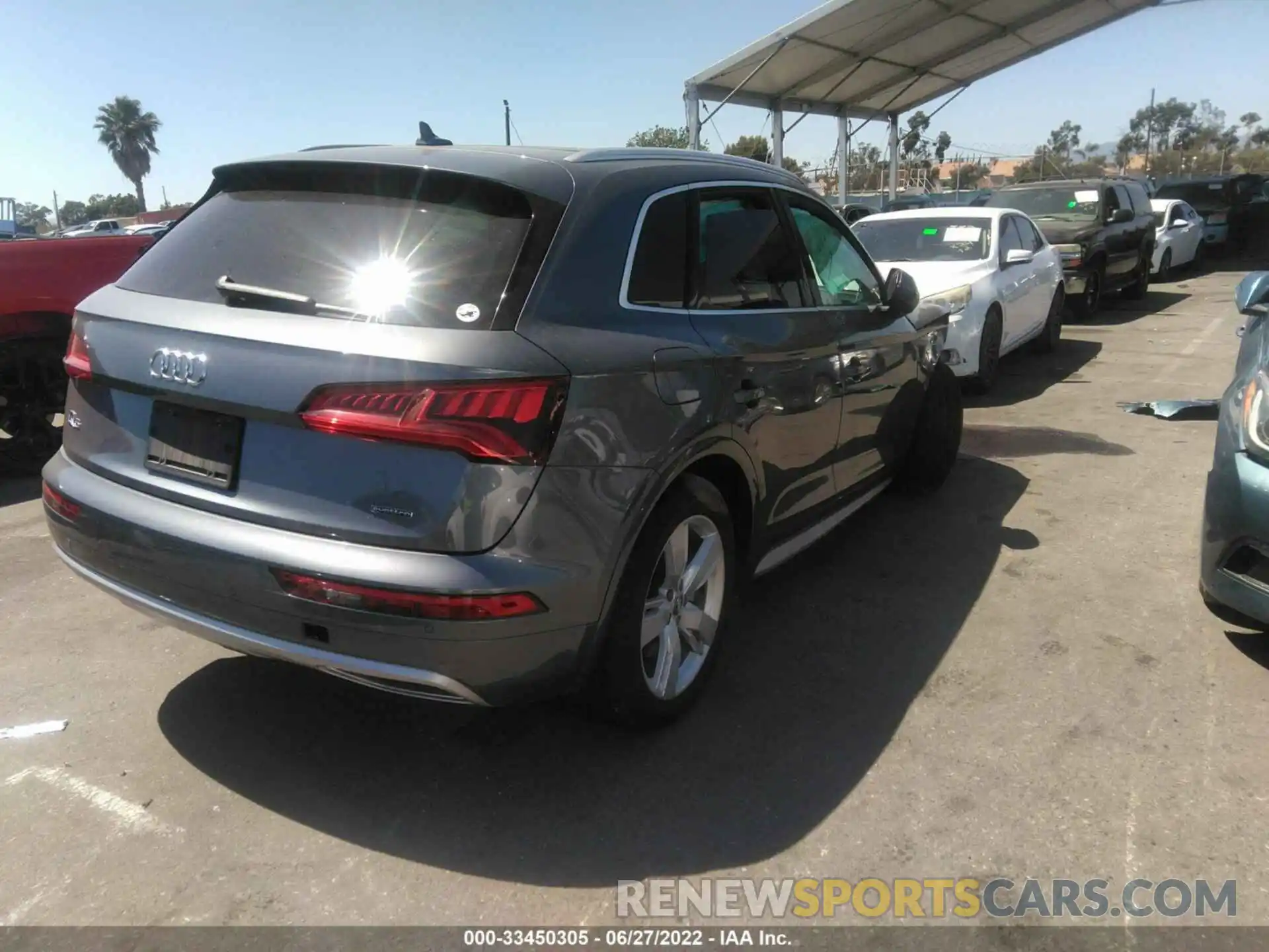 4 Фотография поврежденного автомобиля WA1BNAFY6K2117662 AUDI Q5 2019