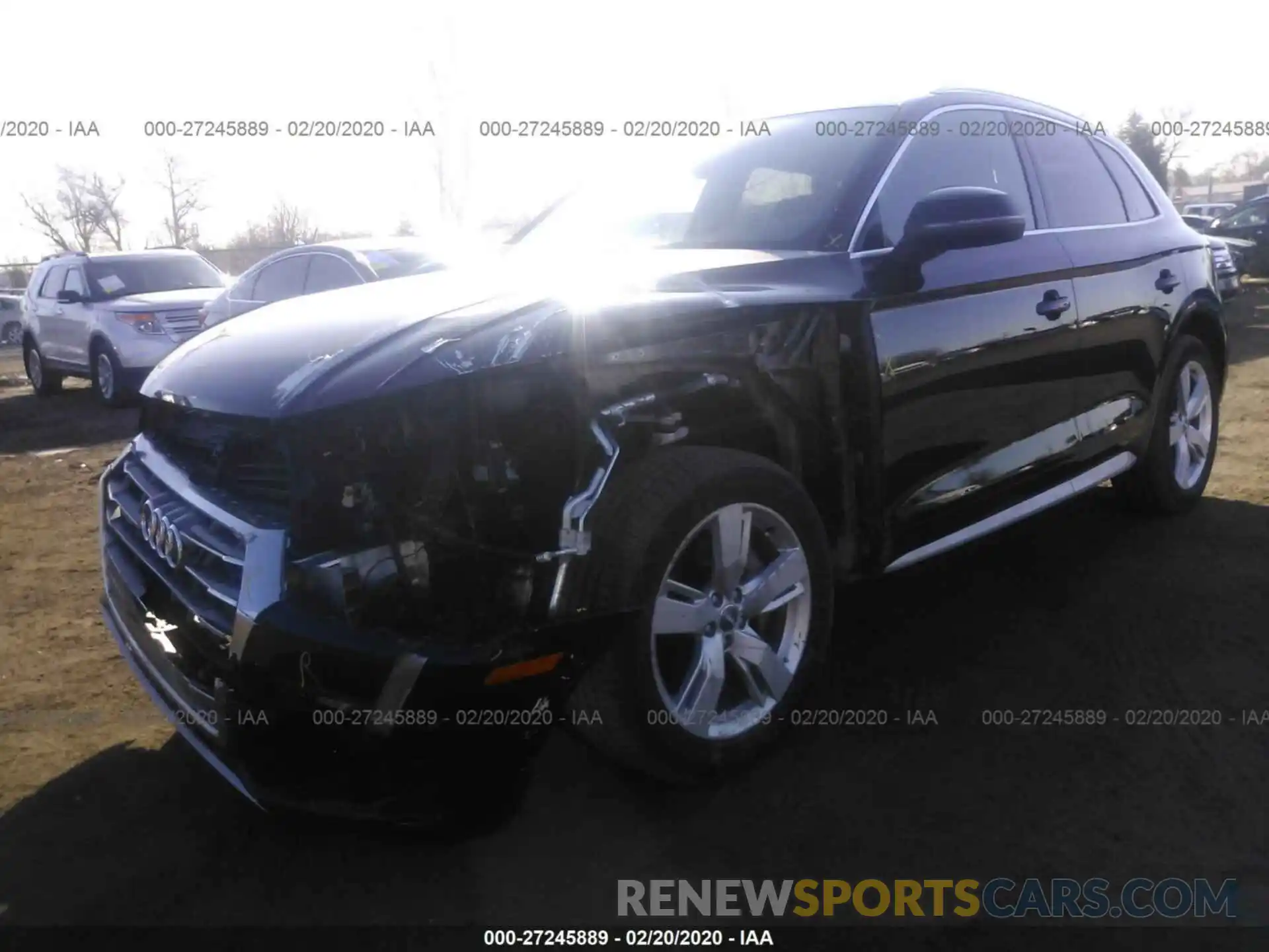 2 Photograph of a damaged car WA1BNAFY6K2120447 AUDI Q5 2019