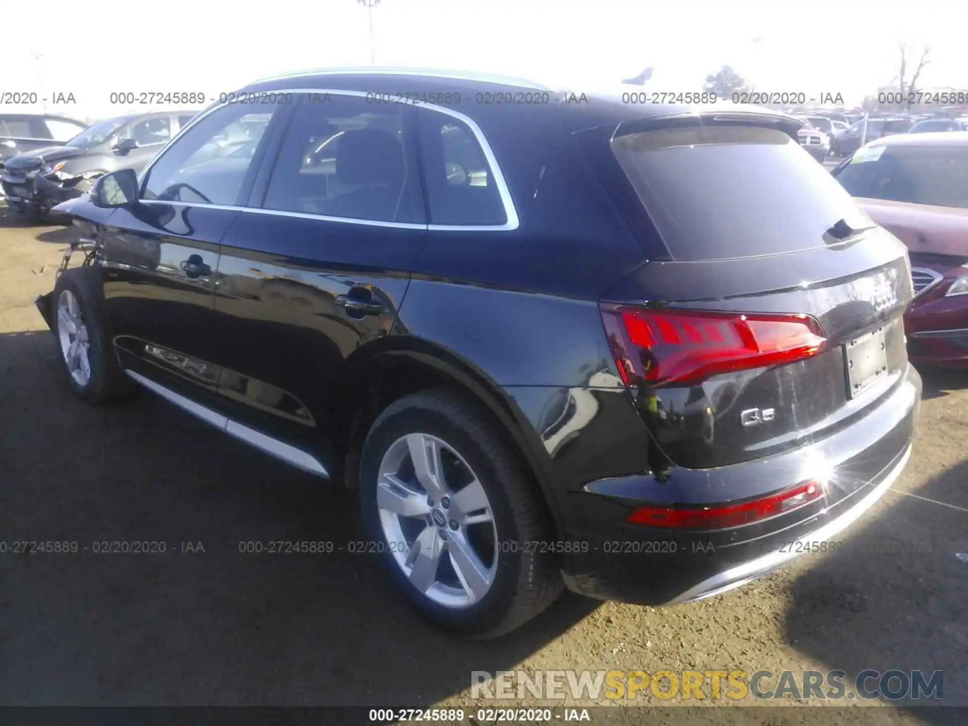 3 Фотография поврежденного автомобиля WA1BNAFY6K2120447 AUDI Q5 2019