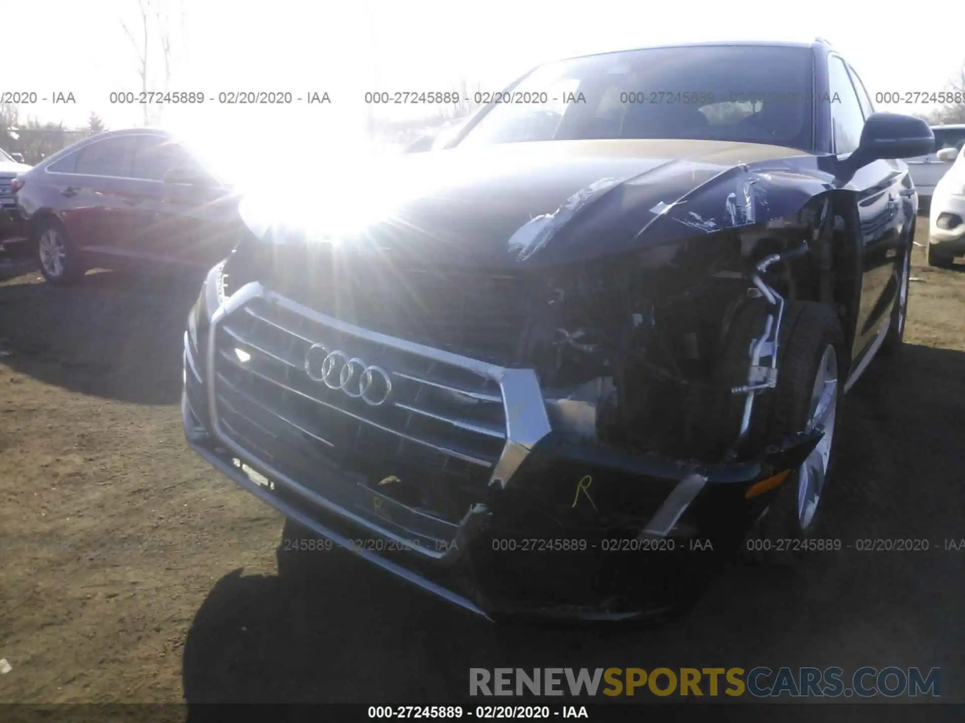 6 Photograph of a damaged car WA1BNAFY6K2120447 AUDI Q5 2019