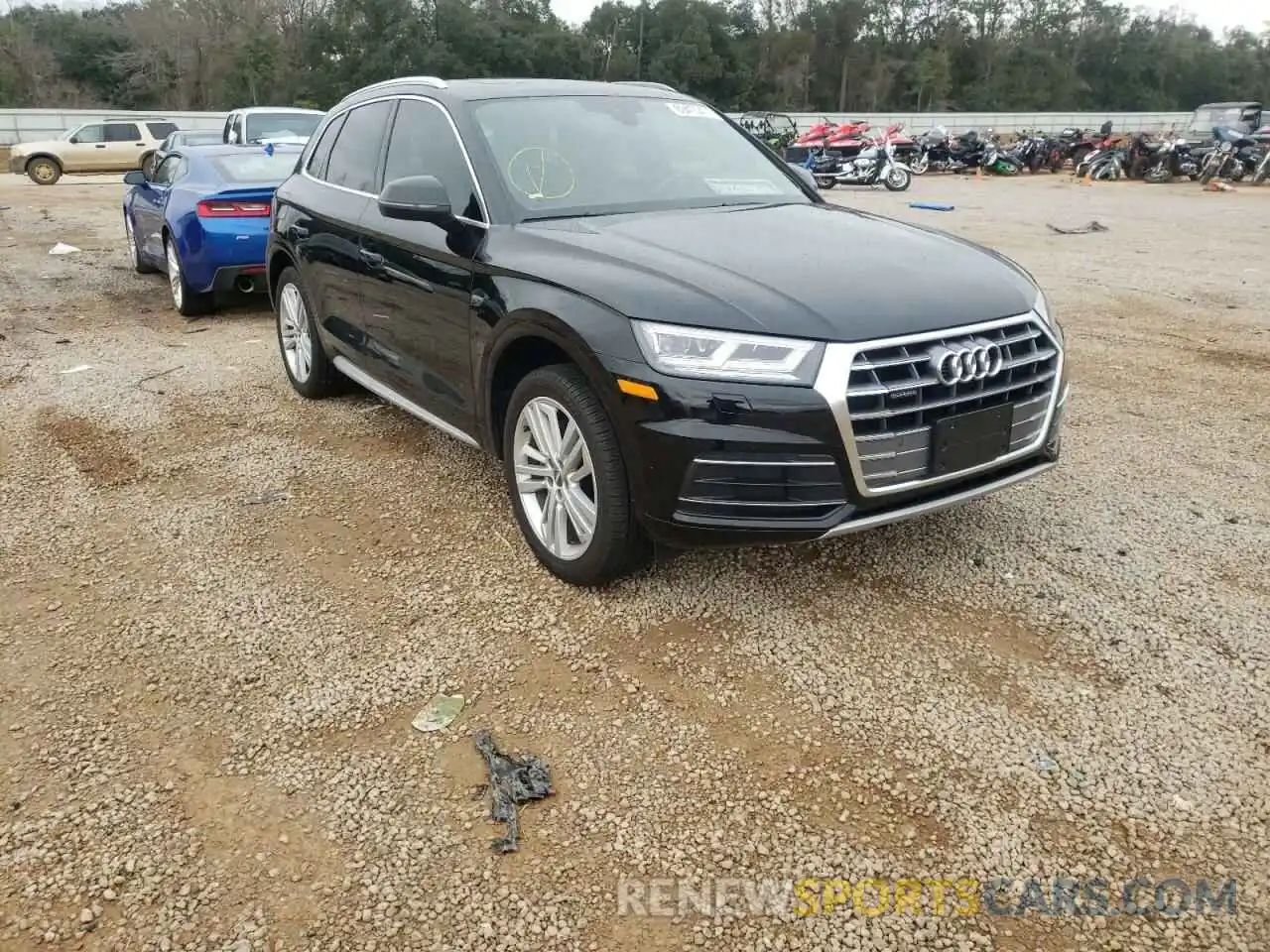 1 Photograph of a damaged car WA1BNAFY6K2121839 AUDI Q5 2019