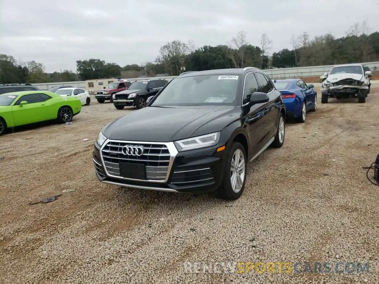 2 Photograph of a damaged car WA1BNAFY6K2121839 AUDI Q5 2019