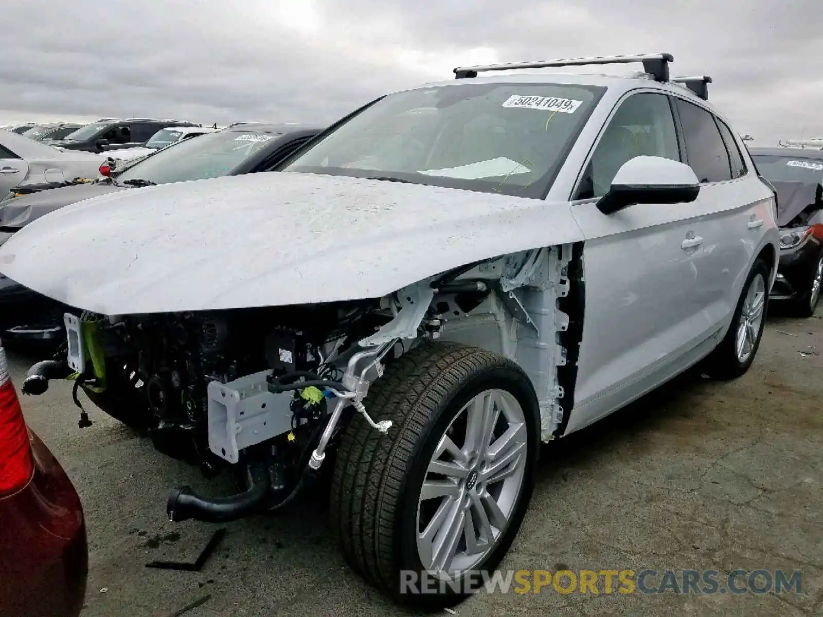 2 Photograph of a damaged car WA1BNAFY6K2128807 AUDI Q5 2019