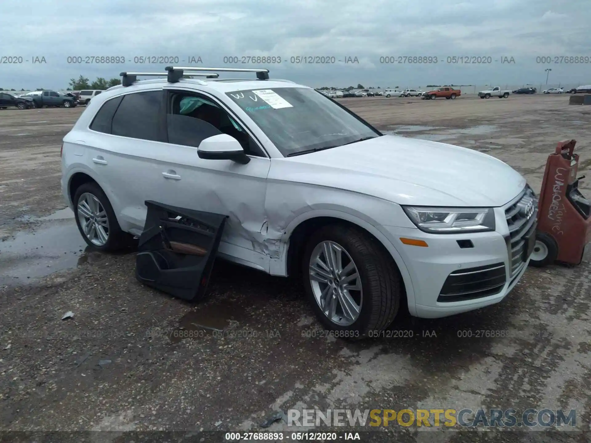 1 Фотография поврежденного автомобиля WA1BNAFY6K2128967 AUDI Q5 2019