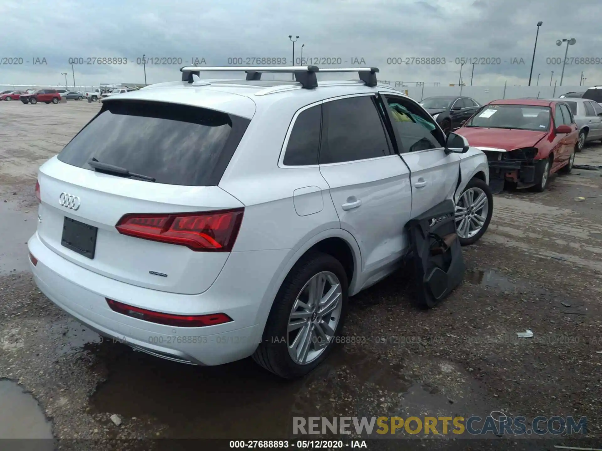 4 Фотография поврежденного автомобиля WA1BNAFY6K2128967 AUDI Q5 2019