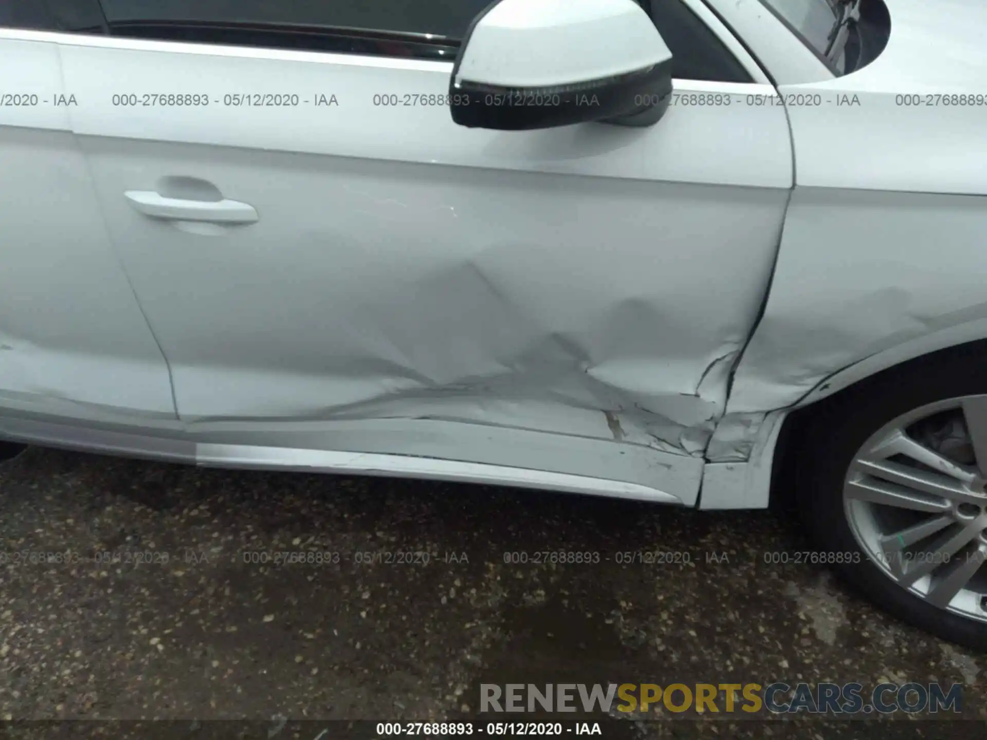 6 Photograph of a damaged car WA1BNAFY6K2128967 AUDI Q5 2019