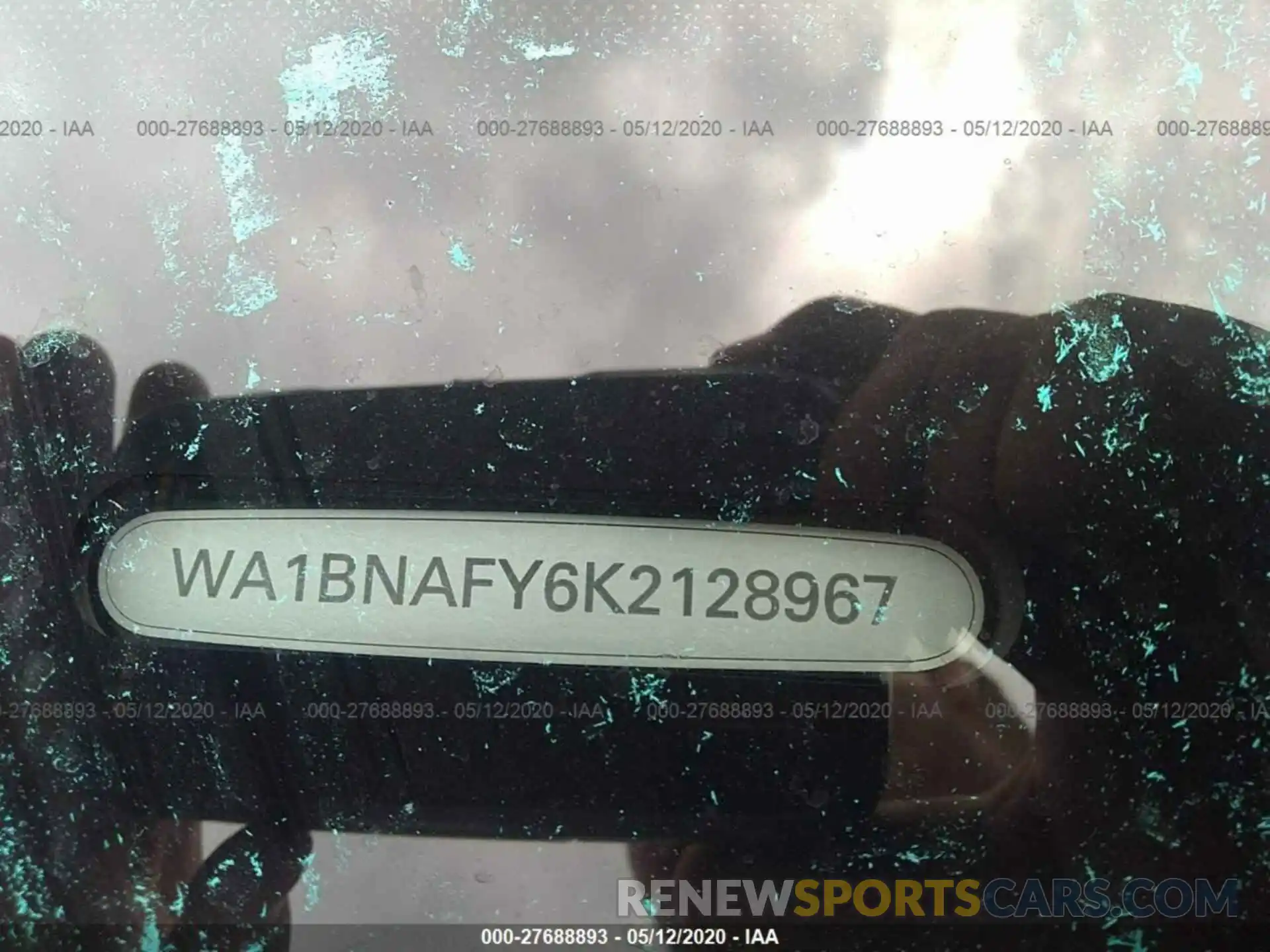 9 Photograph of a damaged car WA1BNAFY6K2128967 AUDI Q5 2019