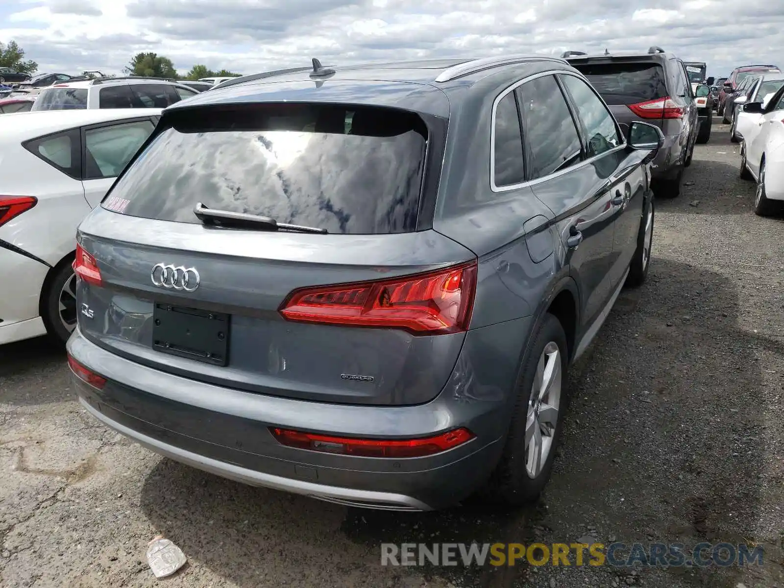 4 Фотография поврежденного автомобиля WA1BNAFY6K2130590 AUDI Q5 2019