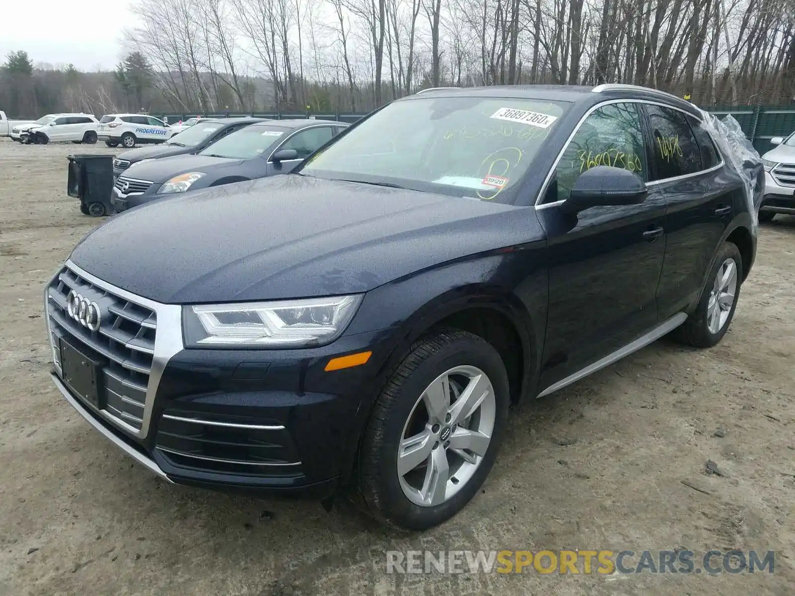 2 Фотография поврежденного автомобиля WA1BNAFY6K2144604 AUDI Q5 2019