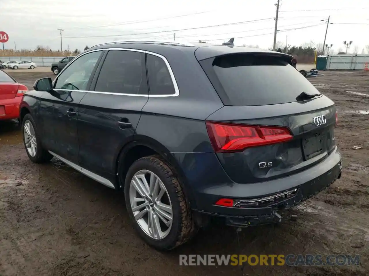 3 Фотография поврежденного автомобиля WA1BNAFY7K2019854 AUDI Q5 2019