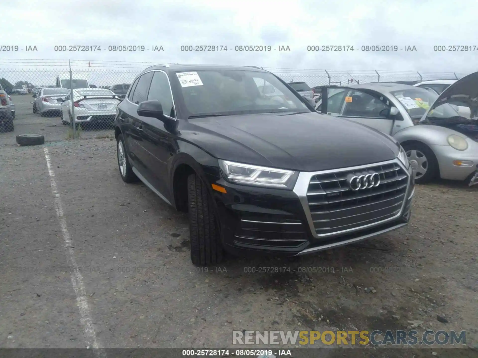 1 Photograph of a damaged car WA1BNAFY7K2020390 AUDI Q5 2019