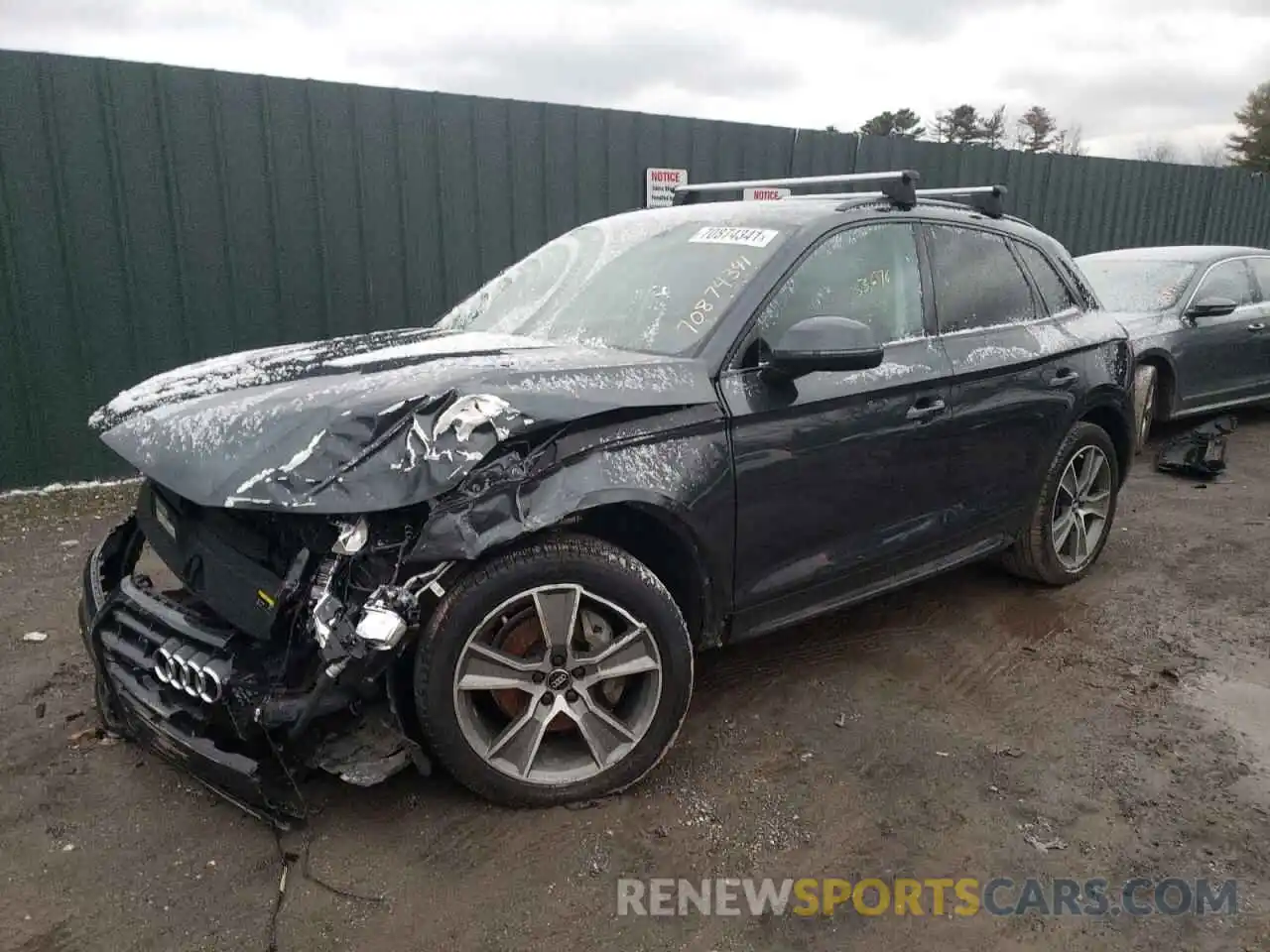 2 Фотография поврежденного автомобиля WA1BNAFY7K2021054 AUDI Q5 2019