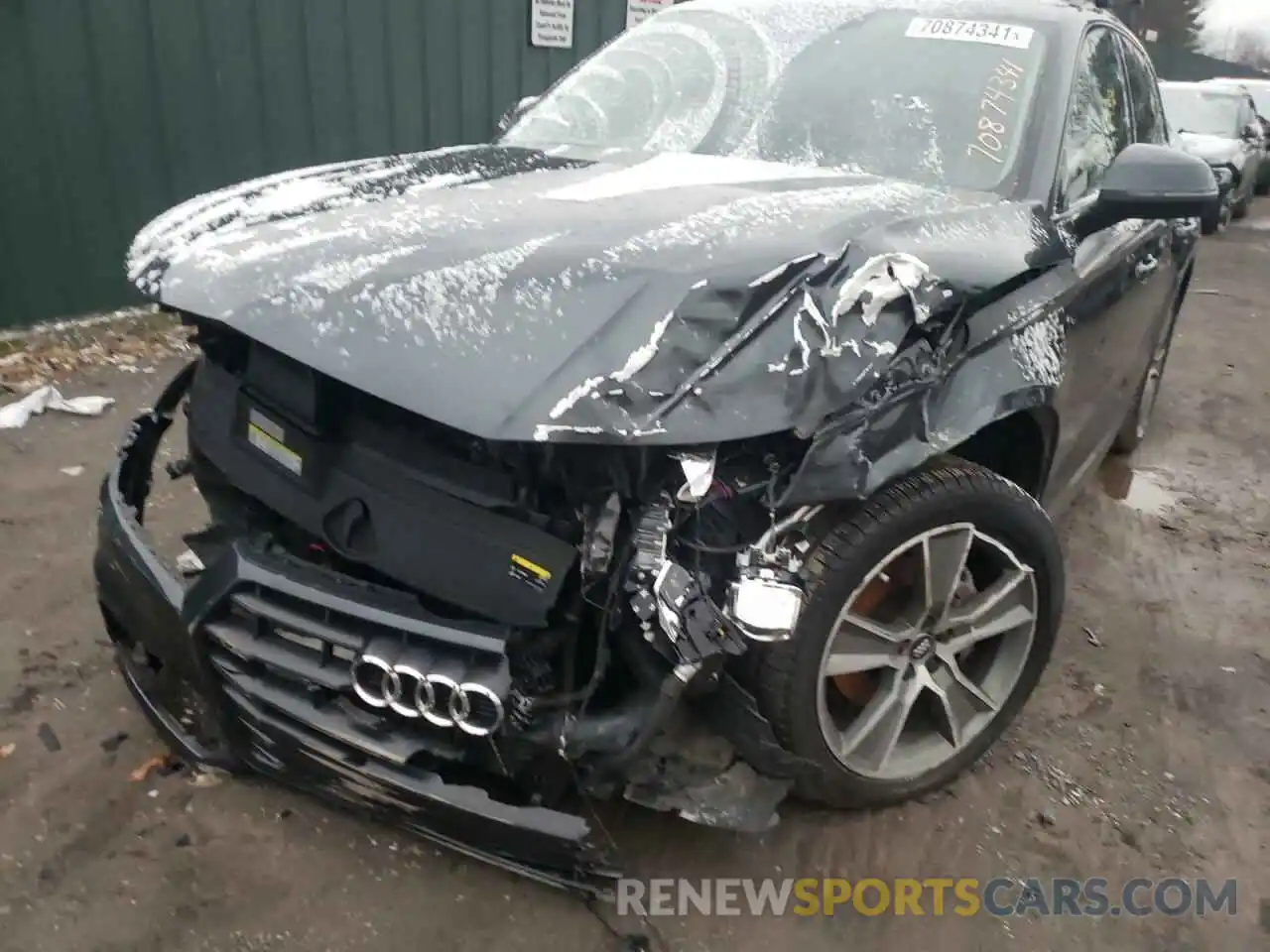 9 Photograph of a damaged car WA1BNAFY7K2021054 AUDI Q5 2019