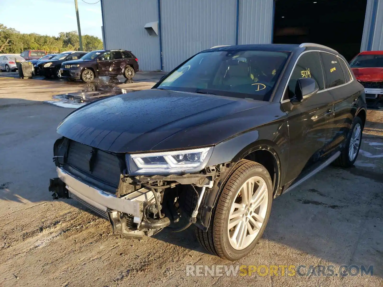 2 Photograph of a damaged car WA1BNAFY7K2022494 AUDI Q5 2019