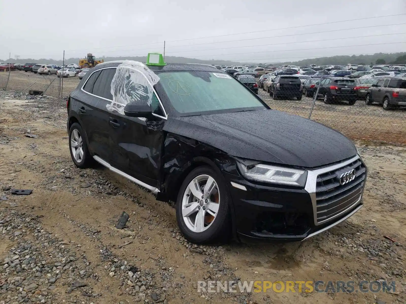 1 Фотография поврежденного автомобиля WA1BNAFY7K2029378 AUDI Q5 2019