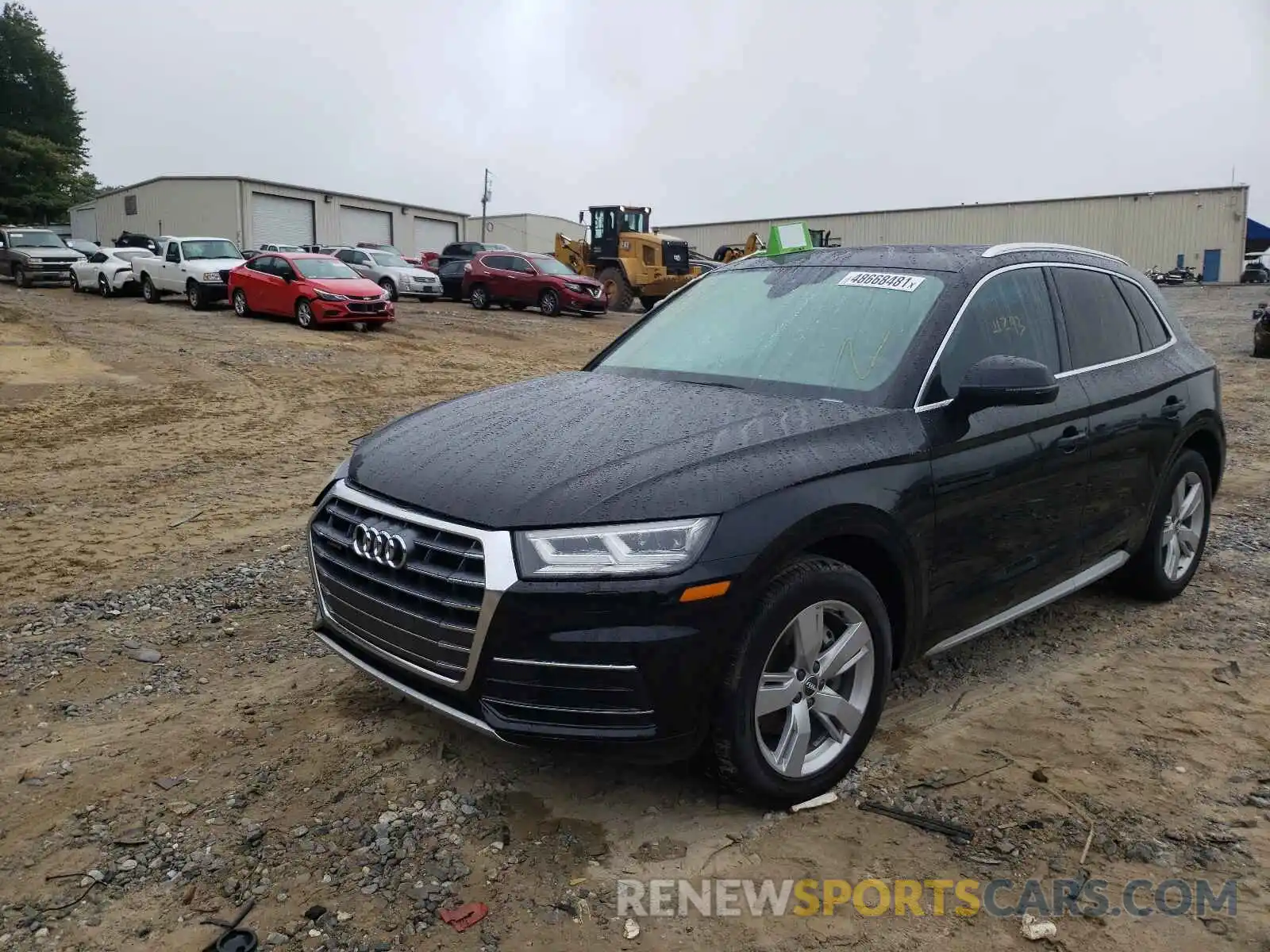 2 Фотография поврежденного автомобиля WA1BNAFY7K2029378 AUDI Q5 2019