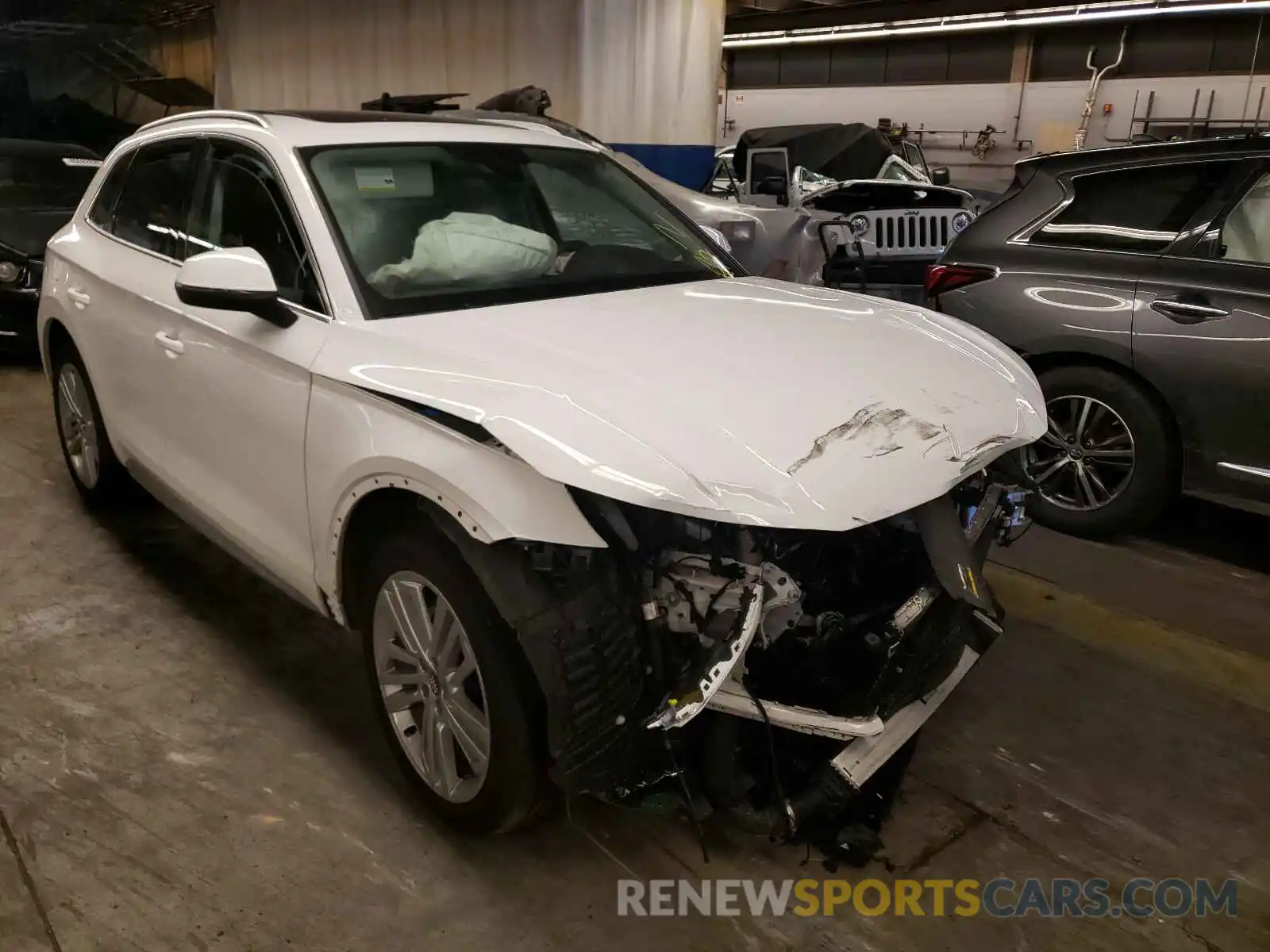 1 Photograph of a damaged car WA1BNAFY7K2030501 AUDI Q5 2019