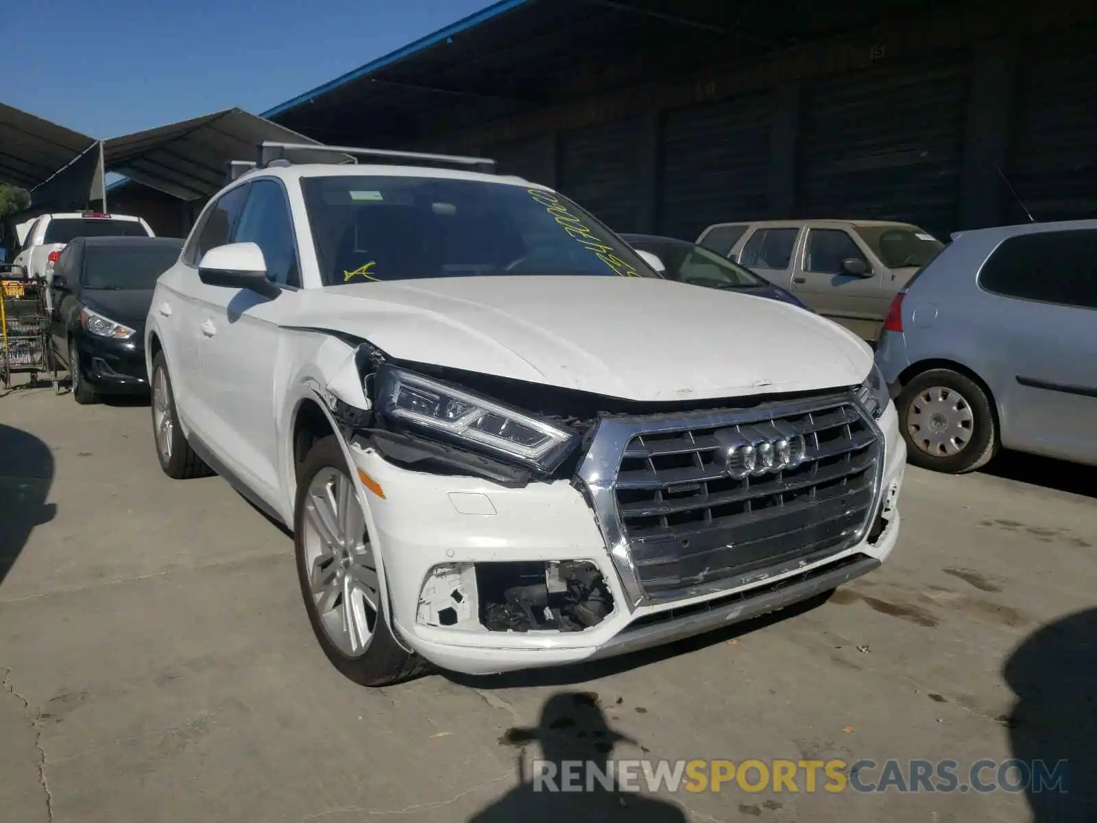 1 Фотография поврежденного автомобиля WA1BNAFY7K2032278 AUDI Q5 2019