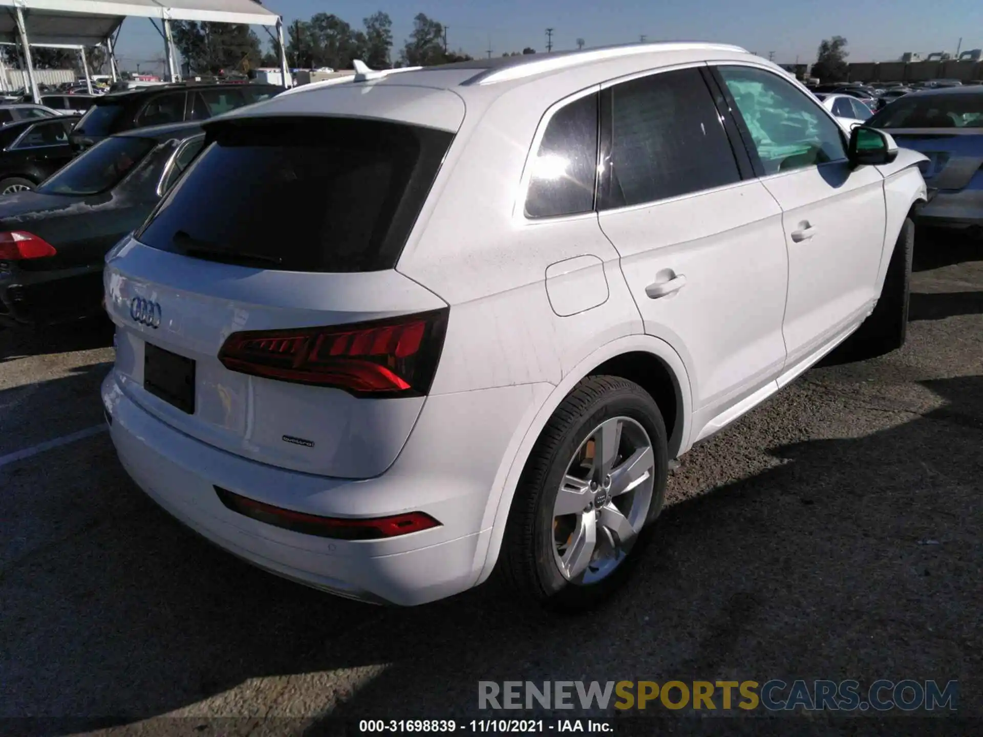 4 Фотография поврежденного автомобиля WA1BNAFY7K2032412 AUDI Q5 2019