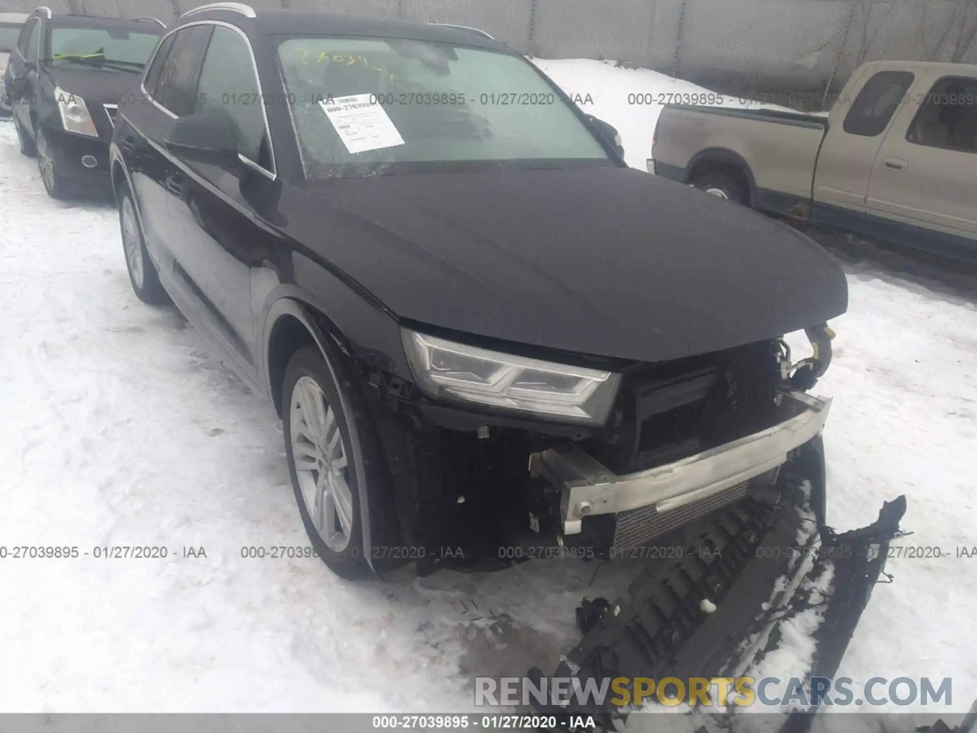 1 Photograph of a damaged car WA1BNAFY7K2032622 AUDI Q5 2019