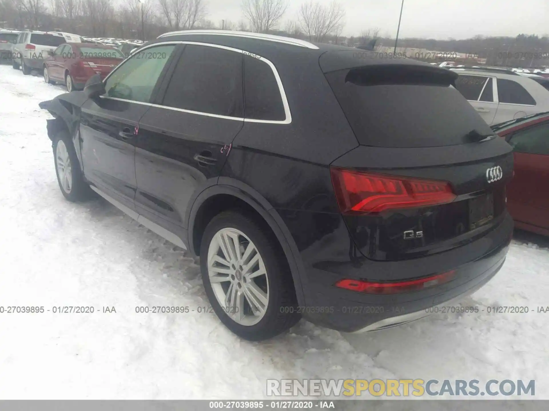 3 Фотография поврежденного автомобиля WA1BNAFY7K2032622 AUDI Q5 2019